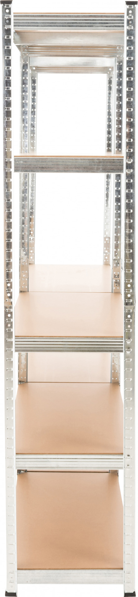 2er Set Steckregal G 90x40x180 cm, silber