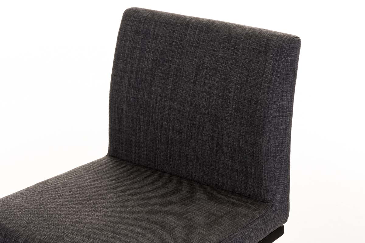 Barhocker Panama B Stoff, dunkelgrau
