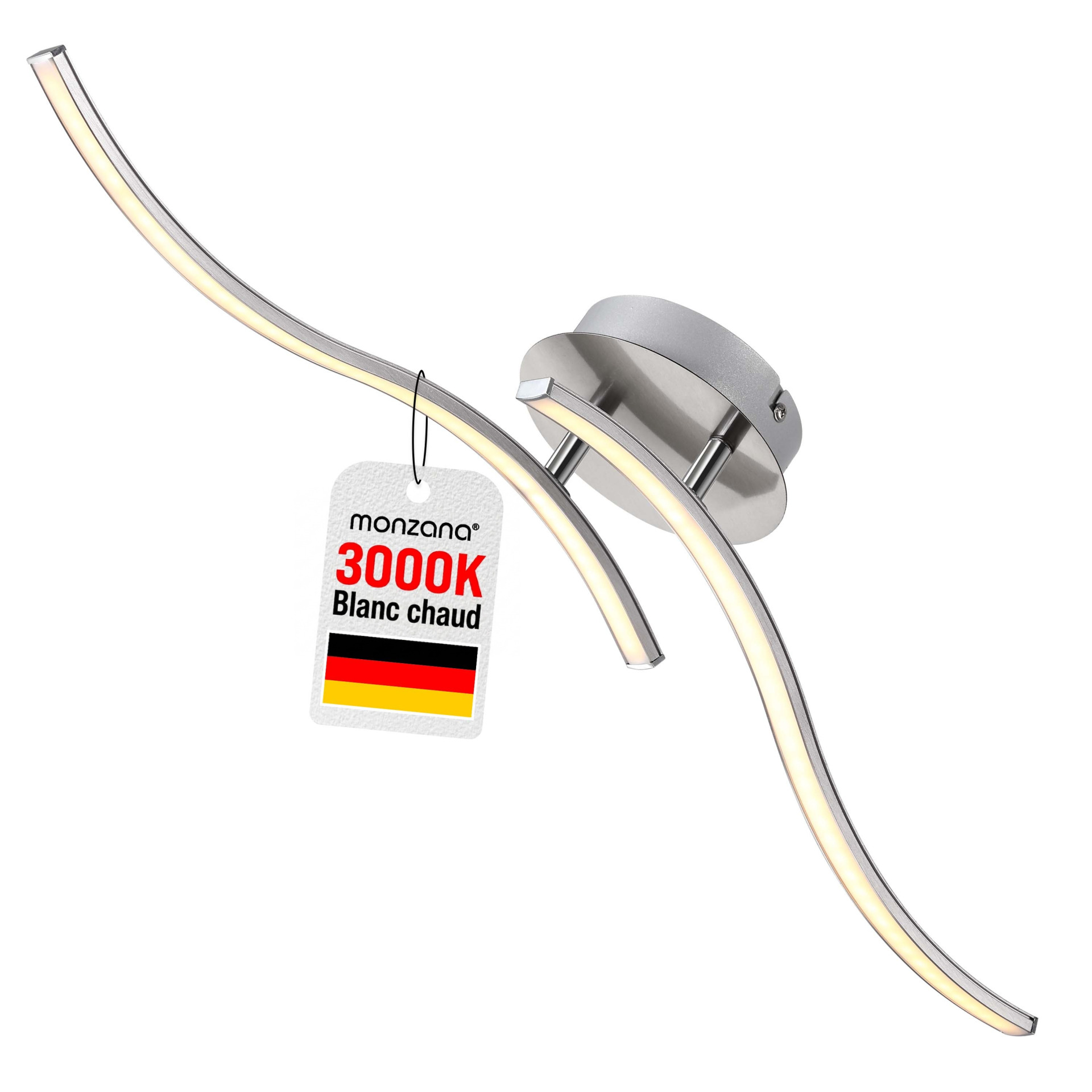 LED Deckenleuchte Ny bolge 2-flammig