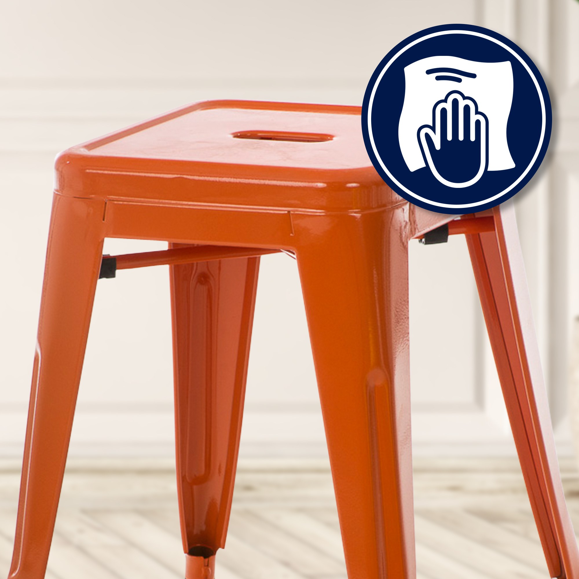 Hocker Armin, orange