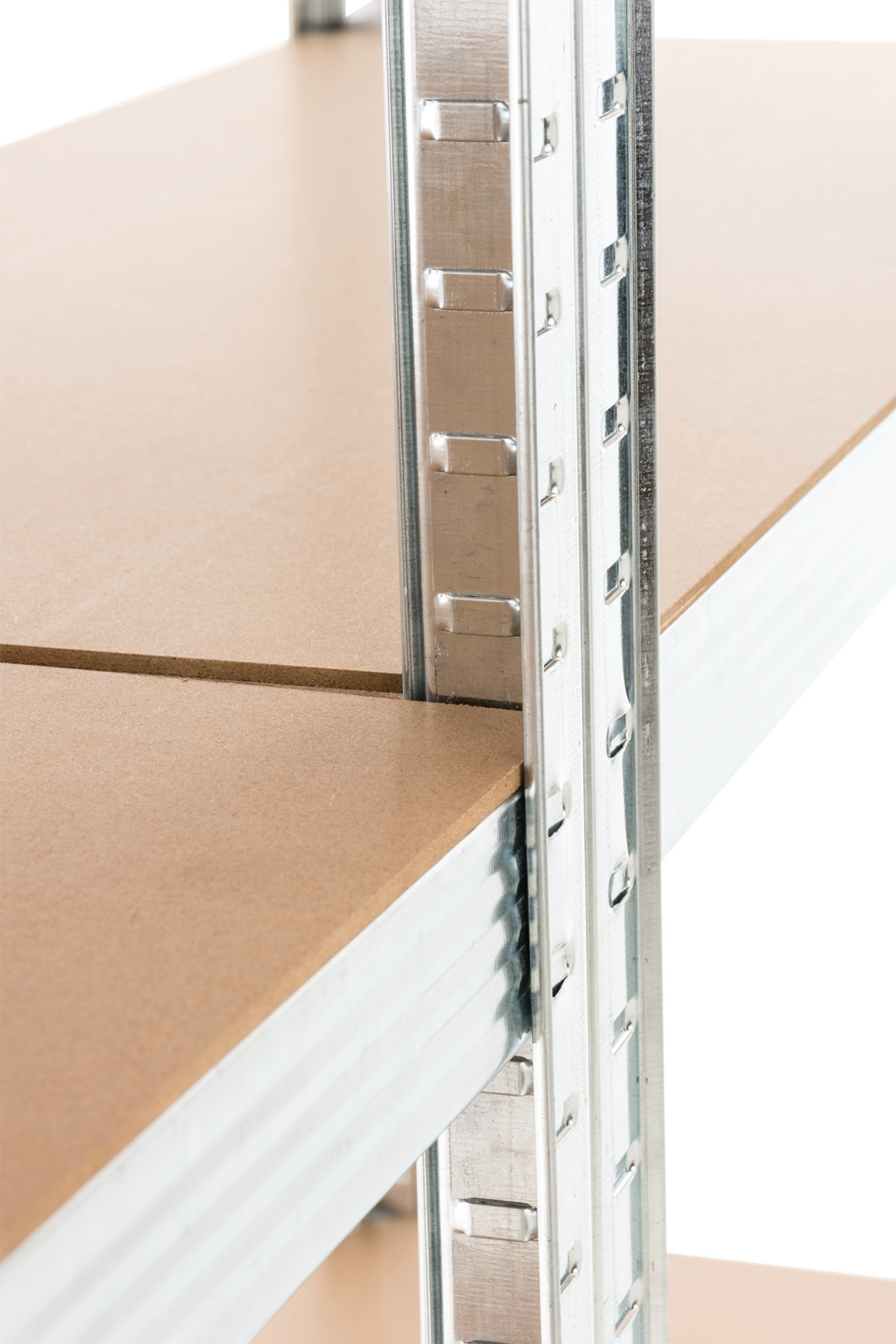 2er Set Steckregal G 90x40x180 cm, silber