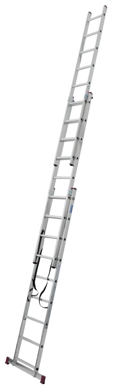 CORDA Vielzweckleiter mit Treppenfunktion 3x9 Sprossen