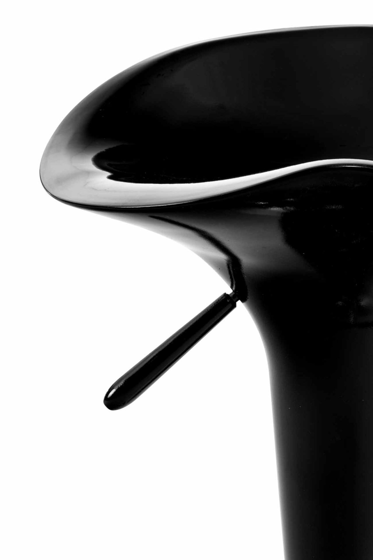 2er Set Barhocker Saddle, schwarz