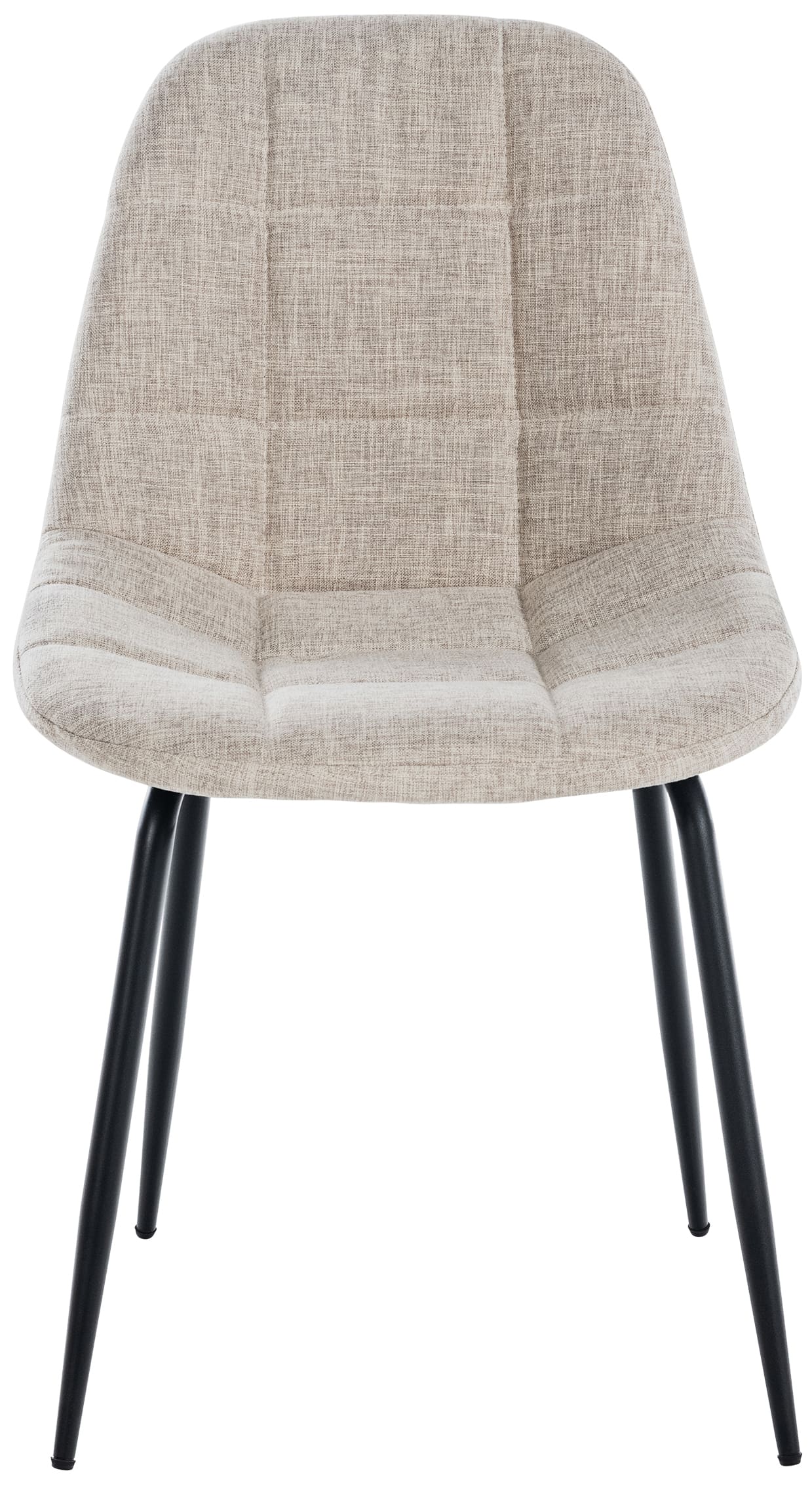 Stuhl Tom Stoff, creme