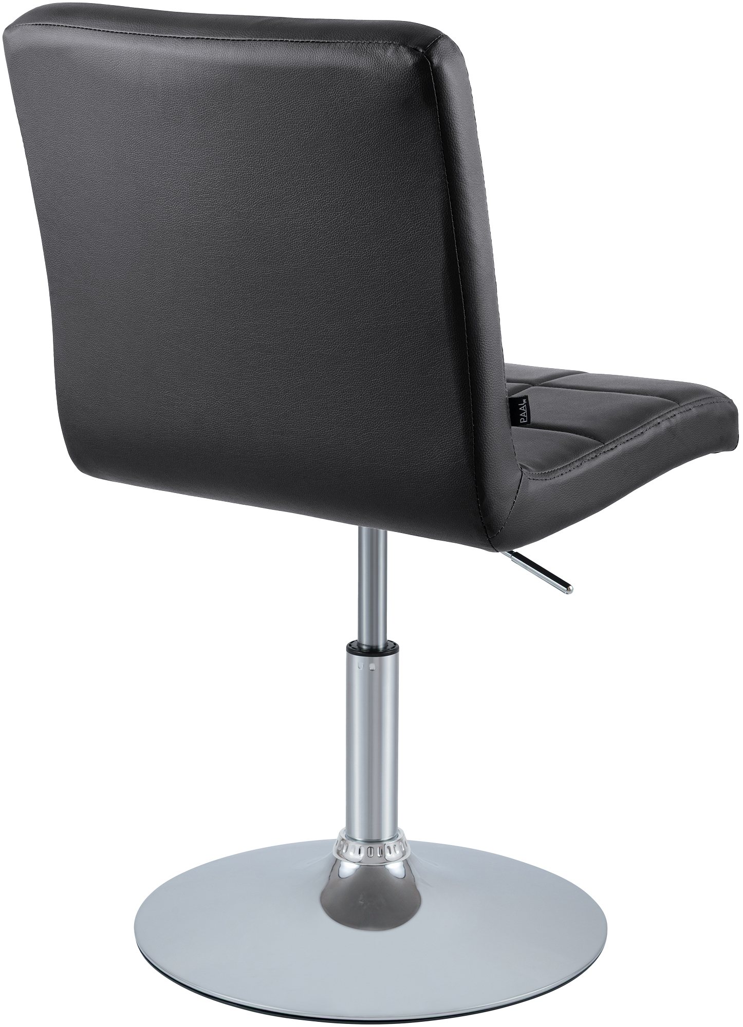 Stuhl Ricky Kunstleder, schwarz
