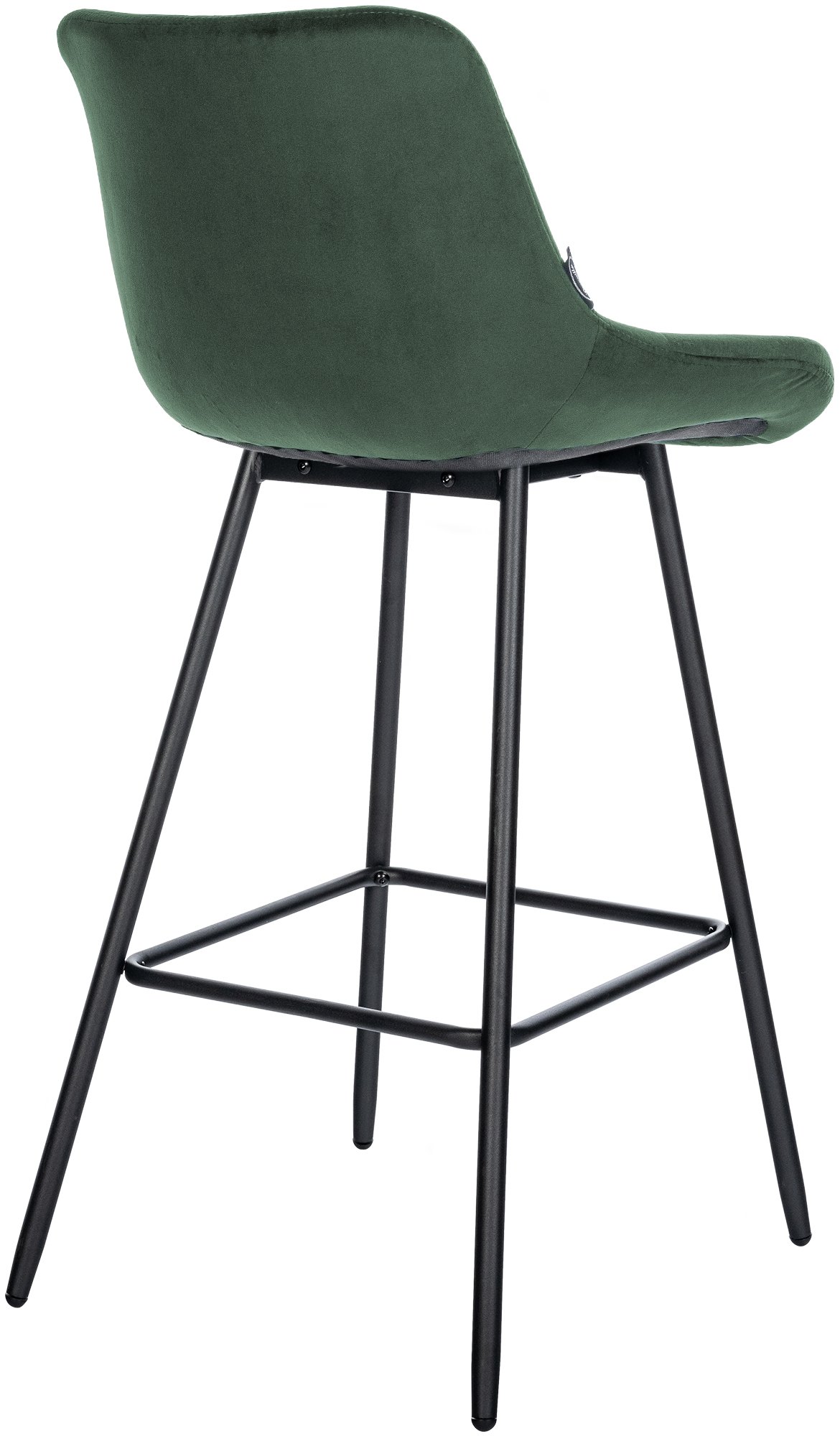 Barhocker Weston Samt, dunkelgrün
