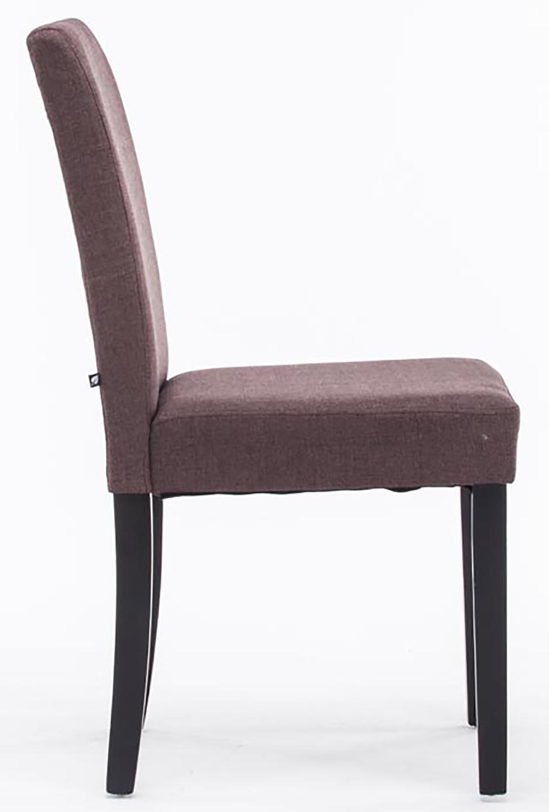 Esszimmerstuhl Ina Stoff schwarz, braun