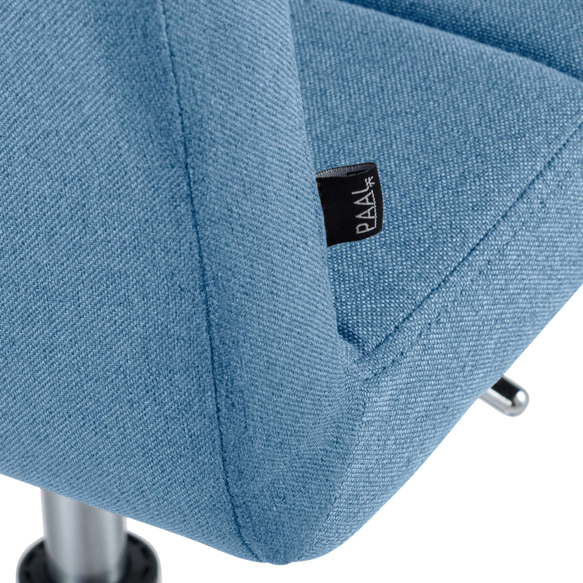 Stuhl Ricky Stoff, blau