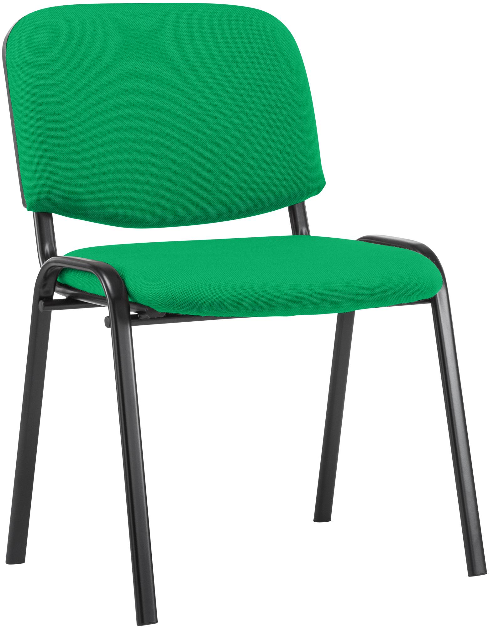Besucherstuhl Ken Stoff, grün