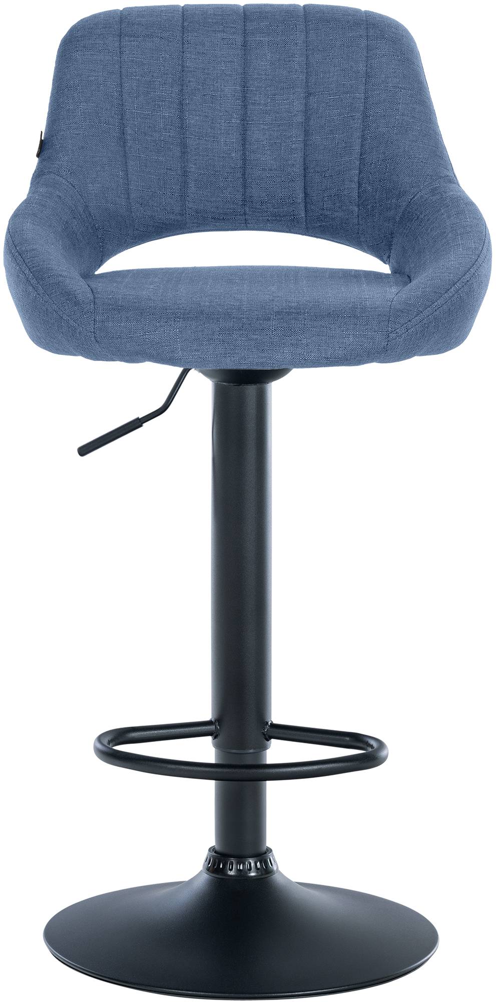 2er Set Barhocker Milet Stoff B, blau