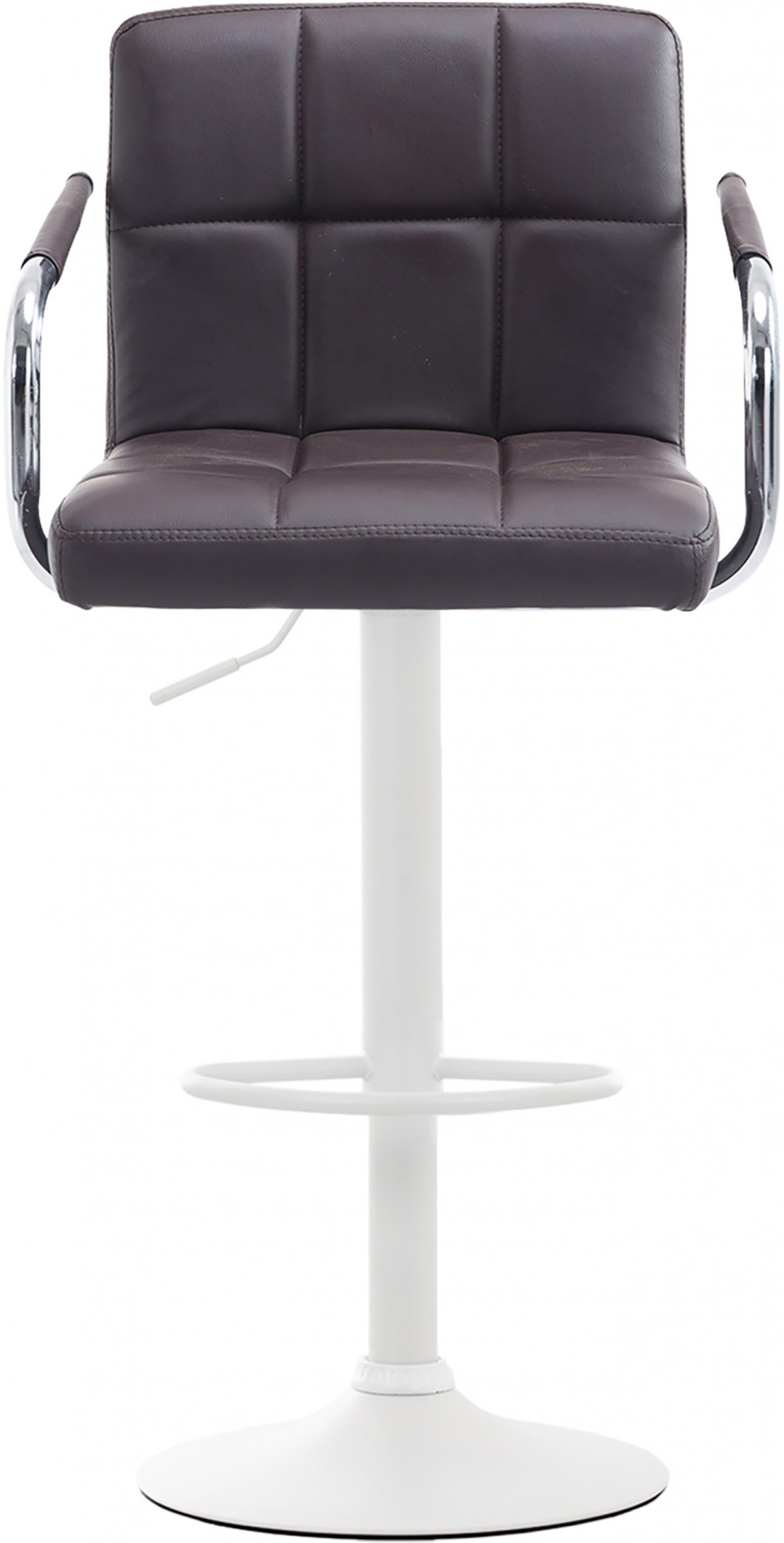 Barhocker Lucy V2 weiß, braun