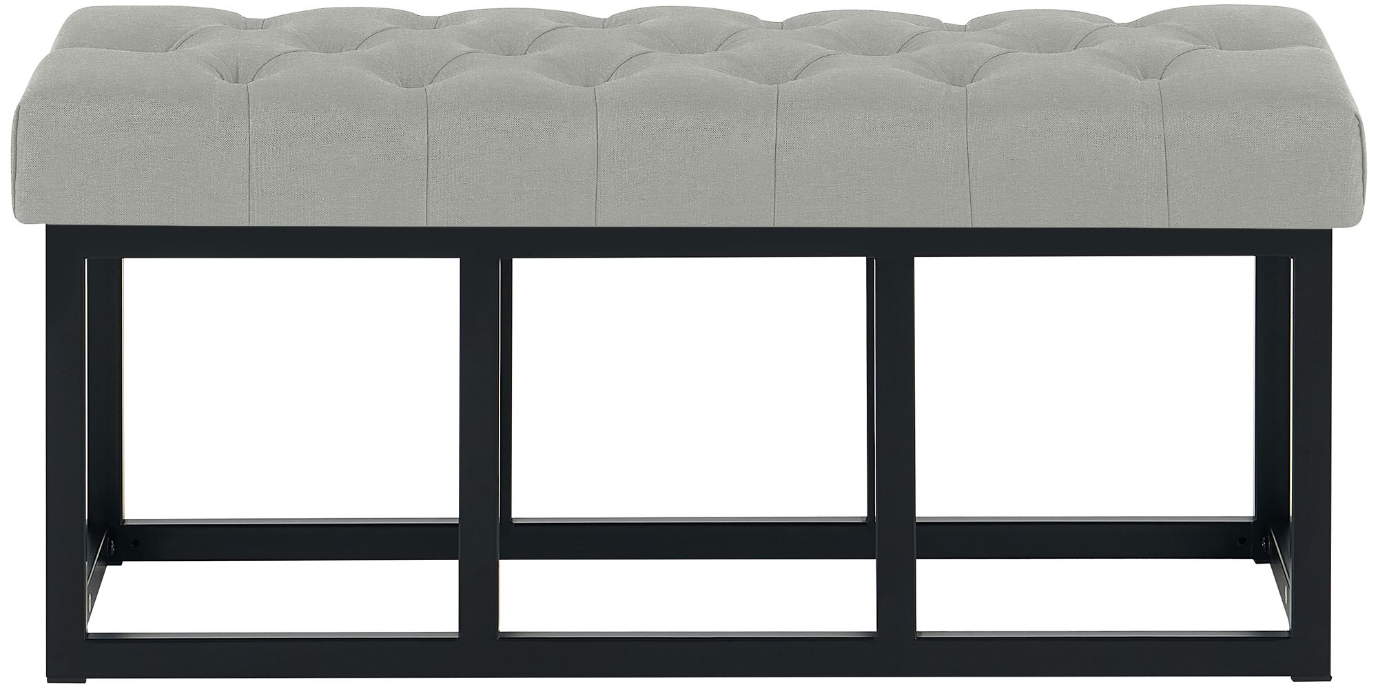 Sitzbank Amun Stoff B100, grau