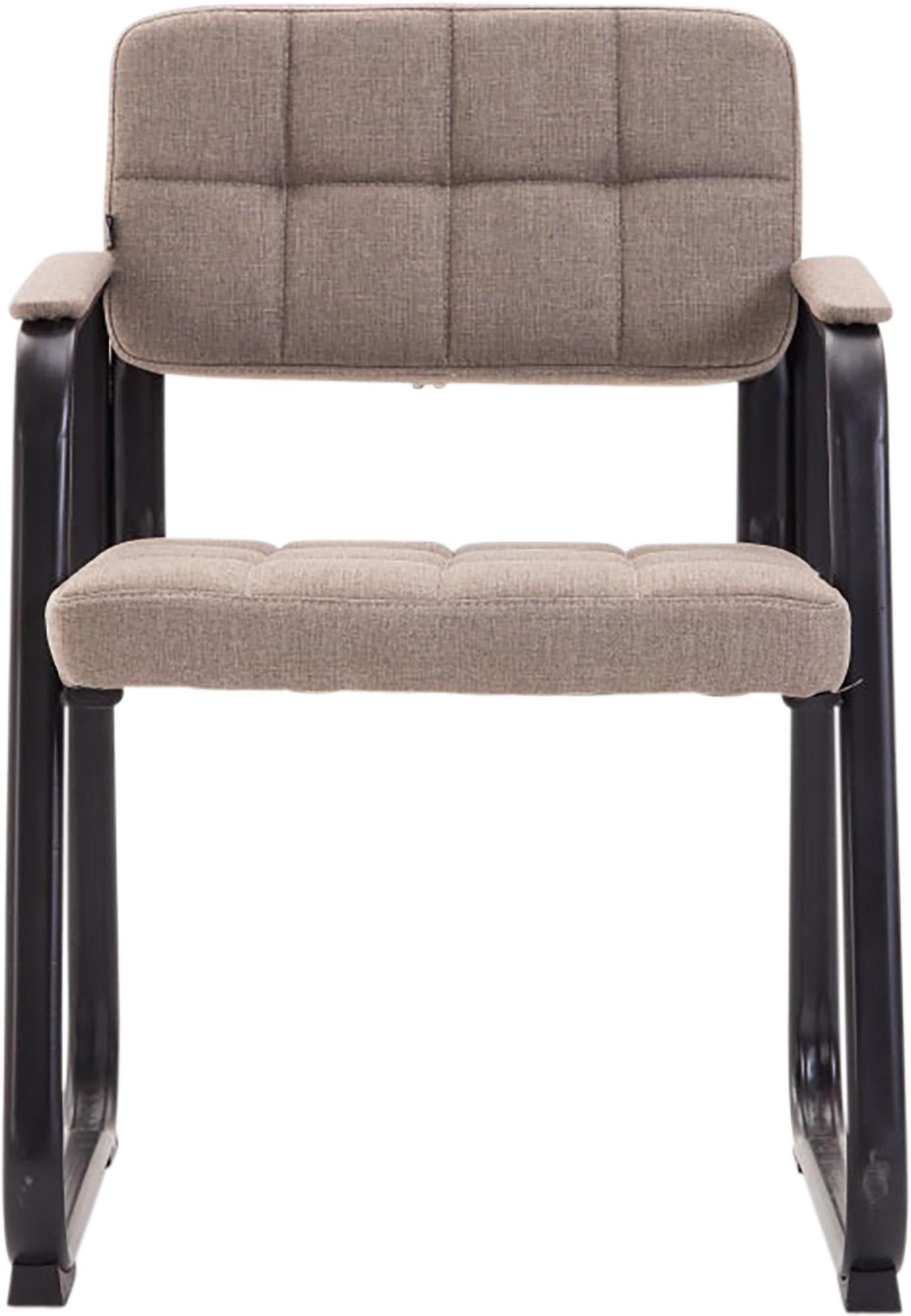 Besucherstuhl Canada B Stoff, taupe