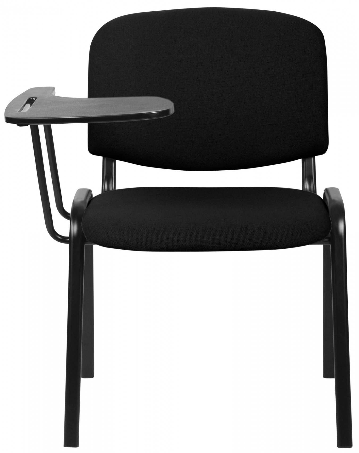 Stuhl Ken XL mit Klapptisch Stoff, schwarz