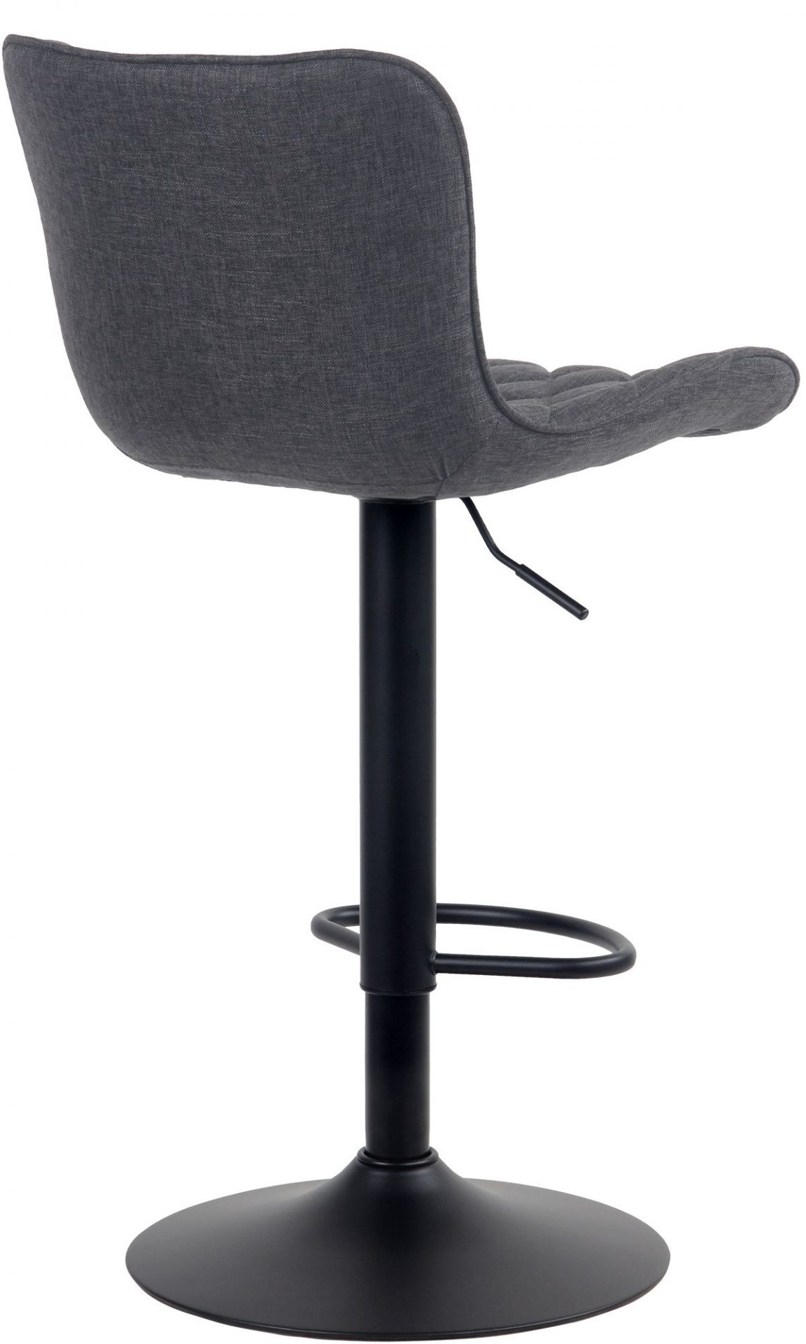 Barhocker Emma Stoff, schwarz