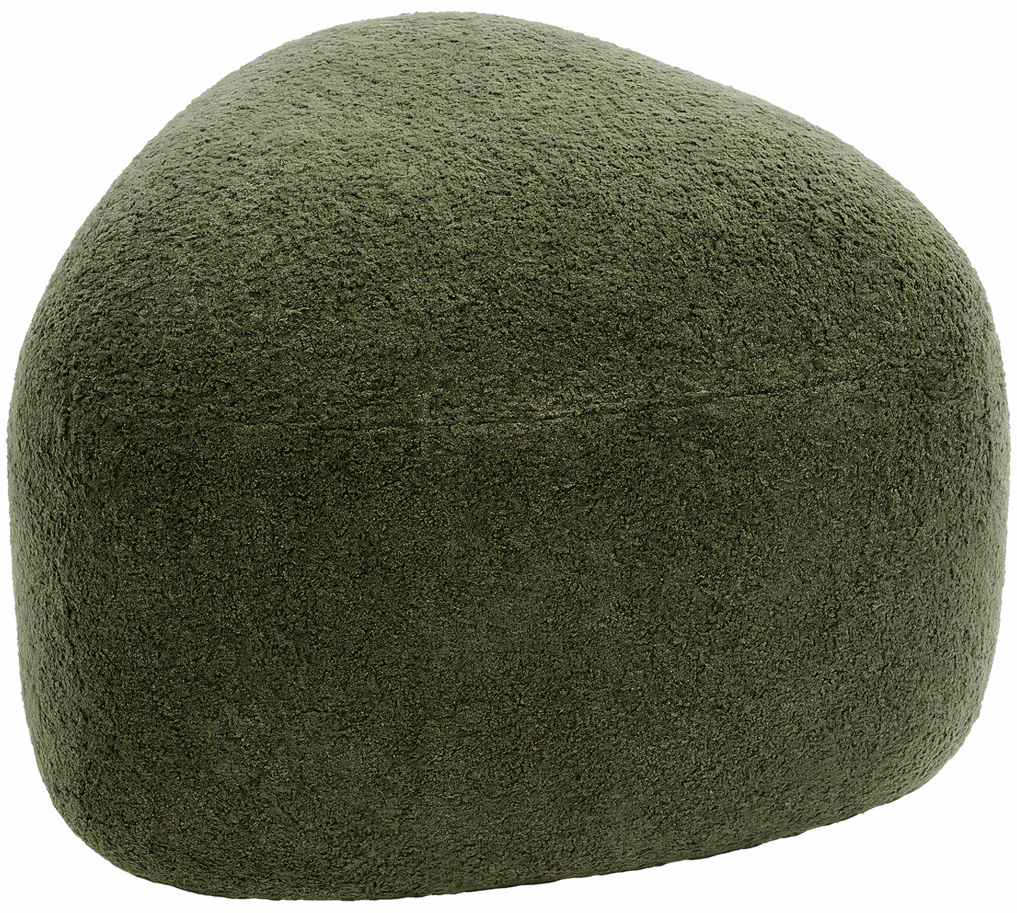 Sitzhocker Alfrisa Teddy, dunkelgrün