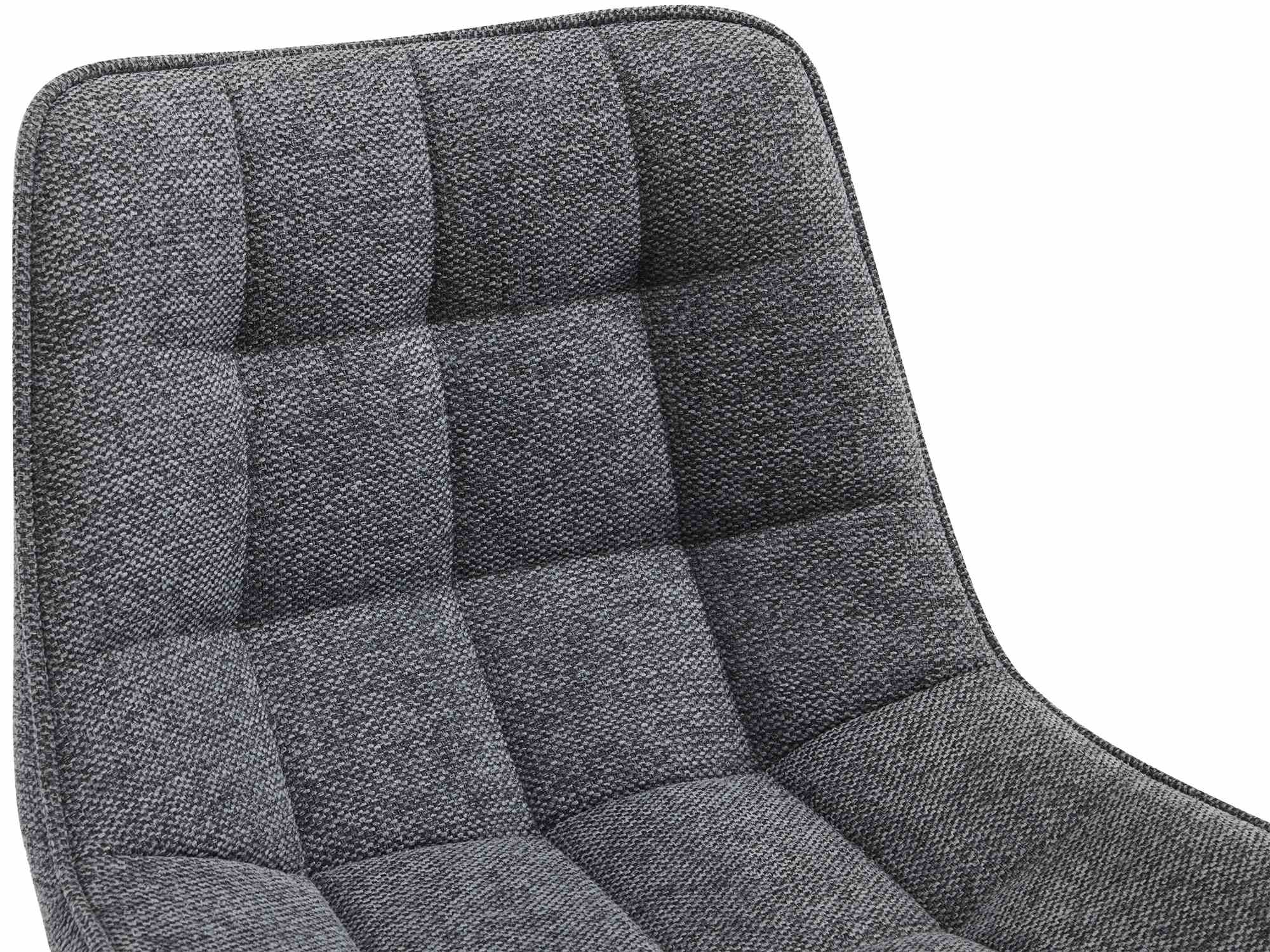 Barhocker Dartford Stoff, dunkelgrau