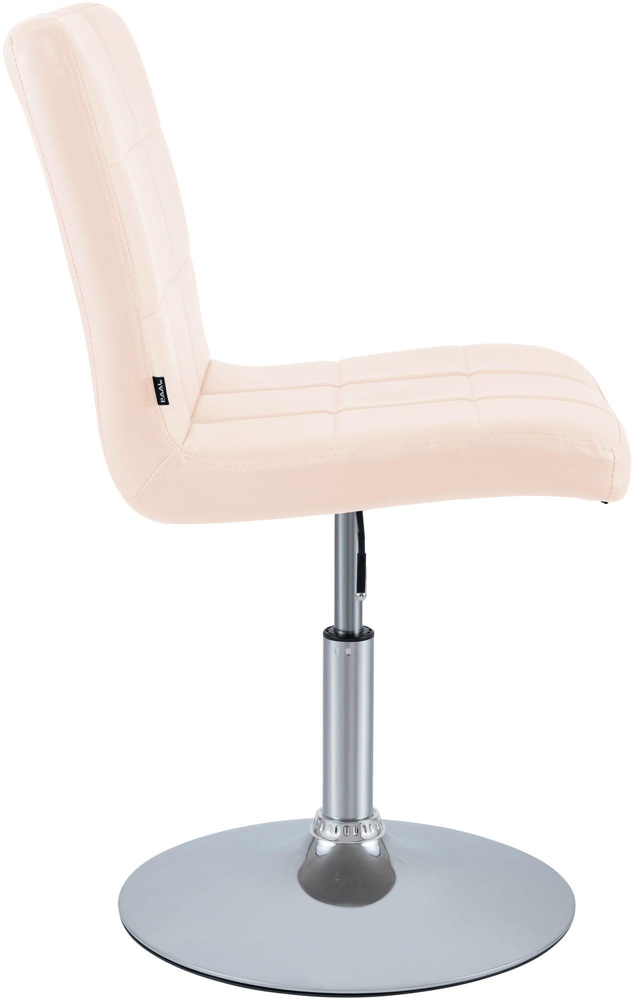 Stuhl Ricky Kunstleder, creme