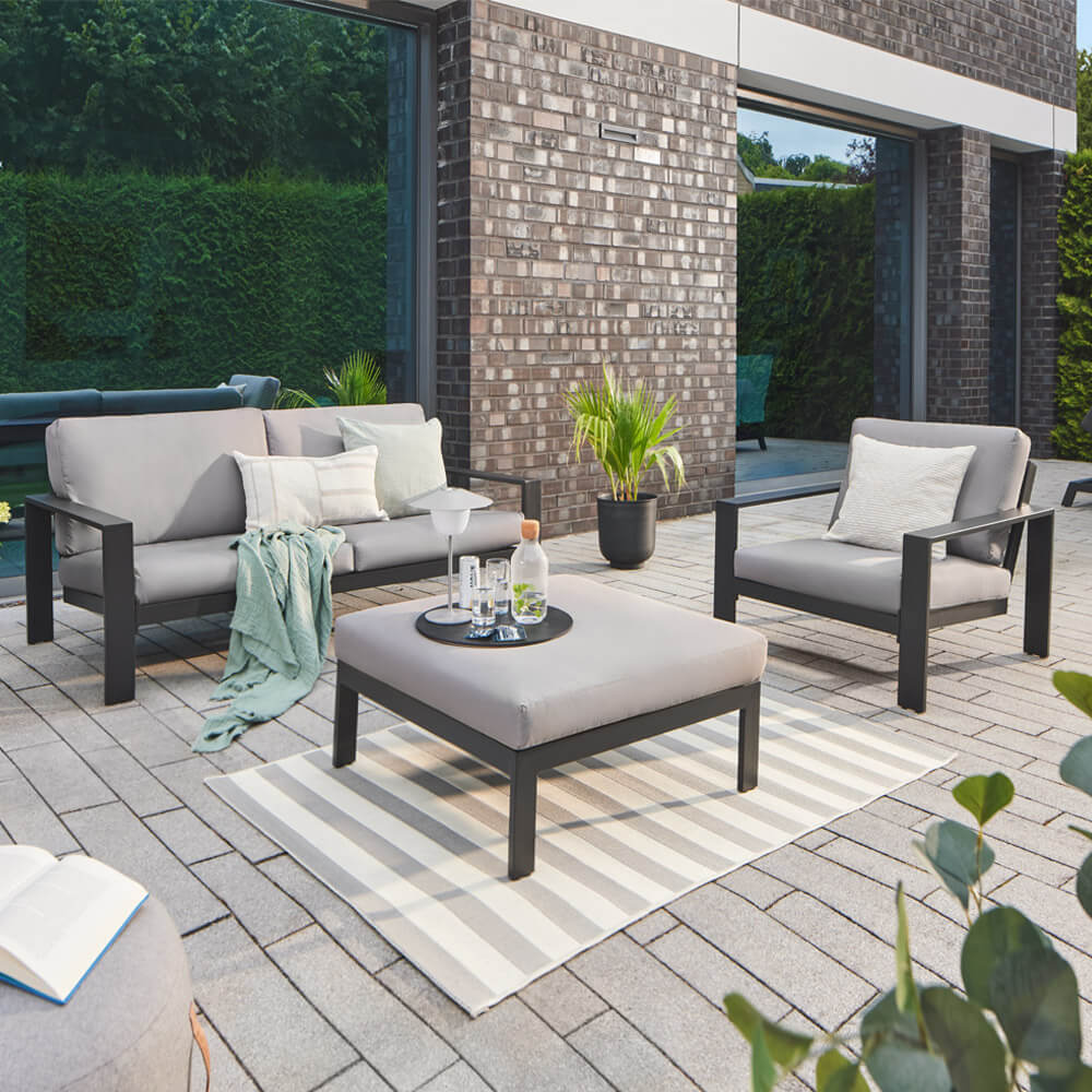 Gartenlounge Aluminium RIO M - Anthrazit
