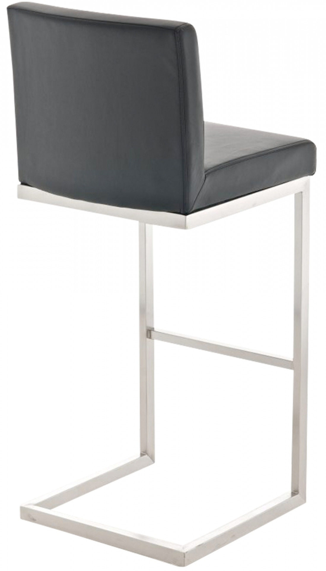 2er Set Barhocker Paros Kunstleder, schwarz