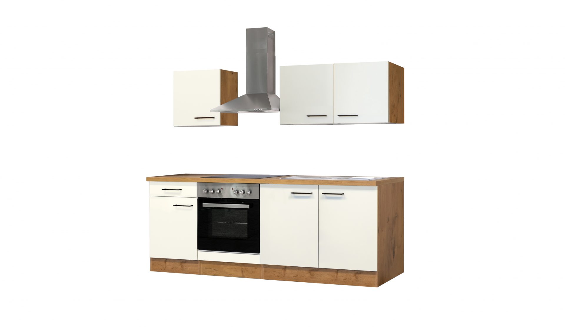 Küchenzeile Avila 210 cm mit E-Geräten