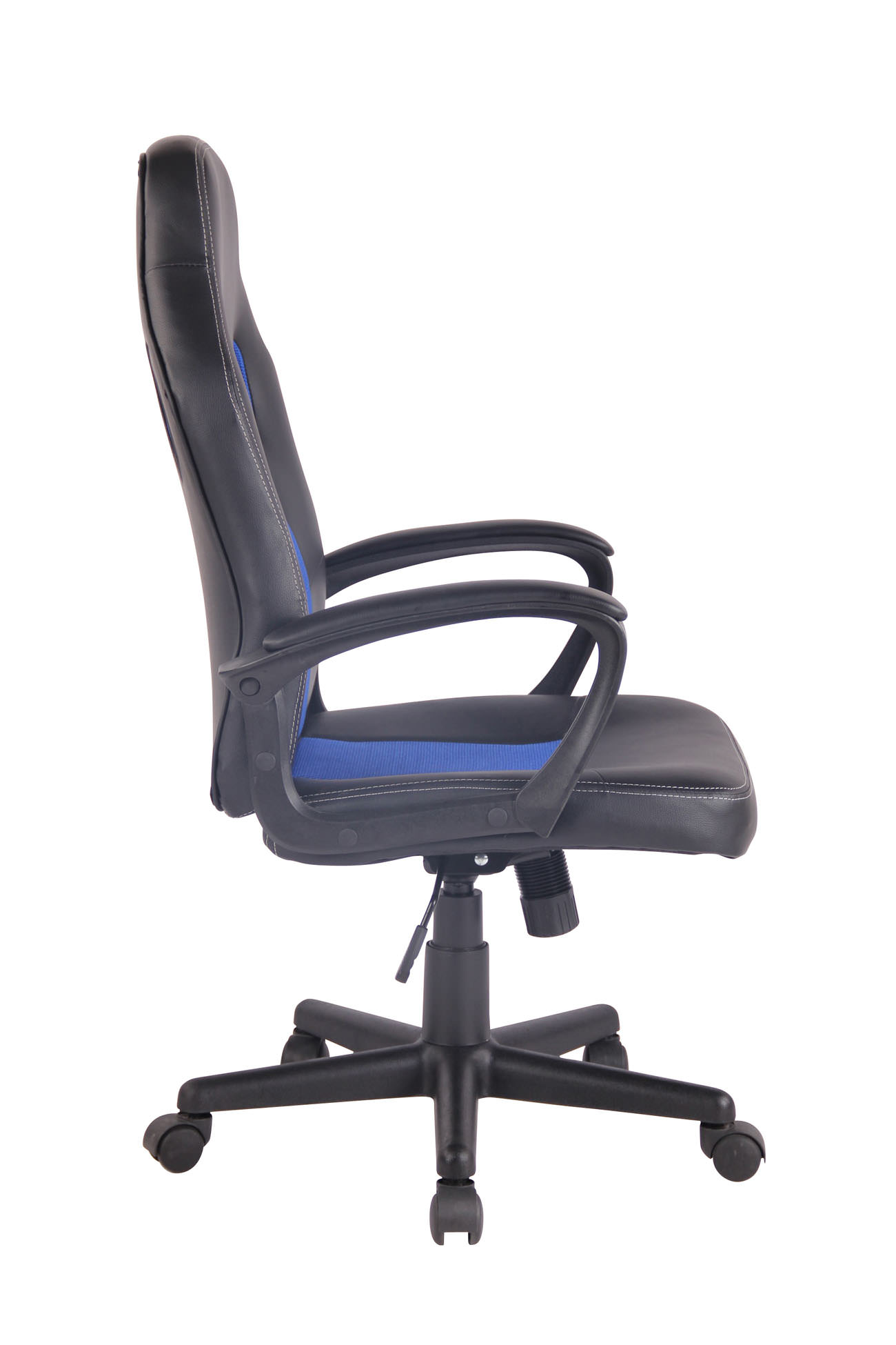 Bürostuhl Elbing, schwarz/blau