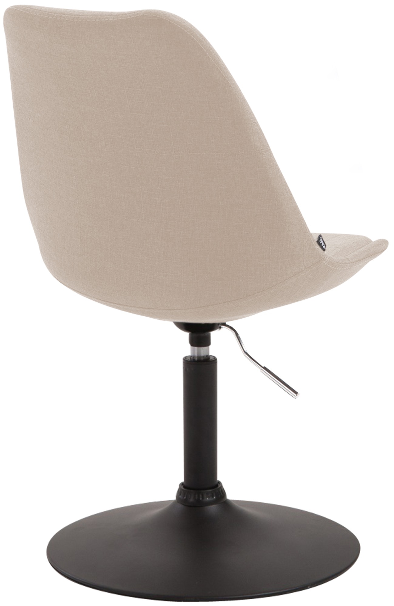 Stuhl Maverick B Stoff, creme