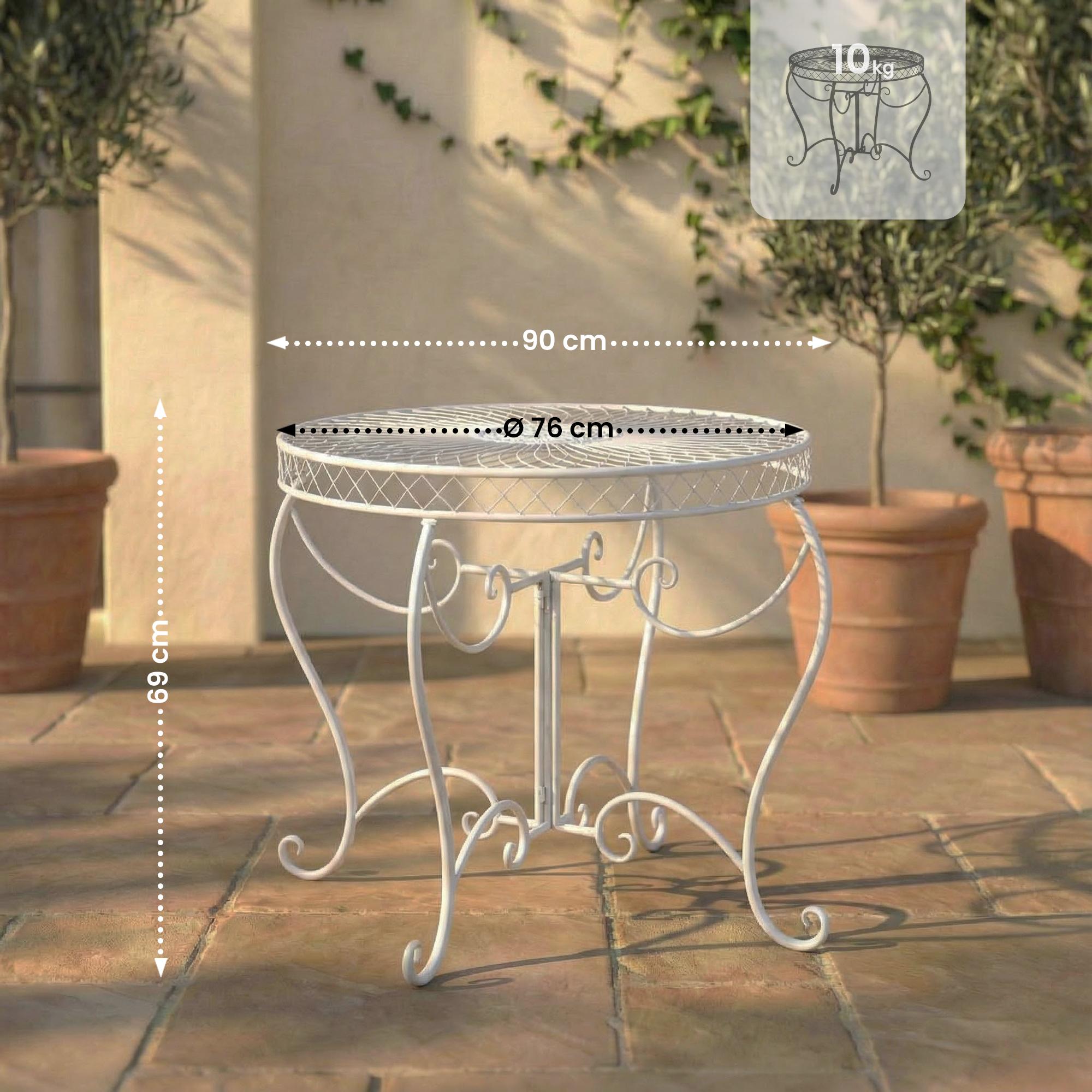 Tisch Sheela, weiß