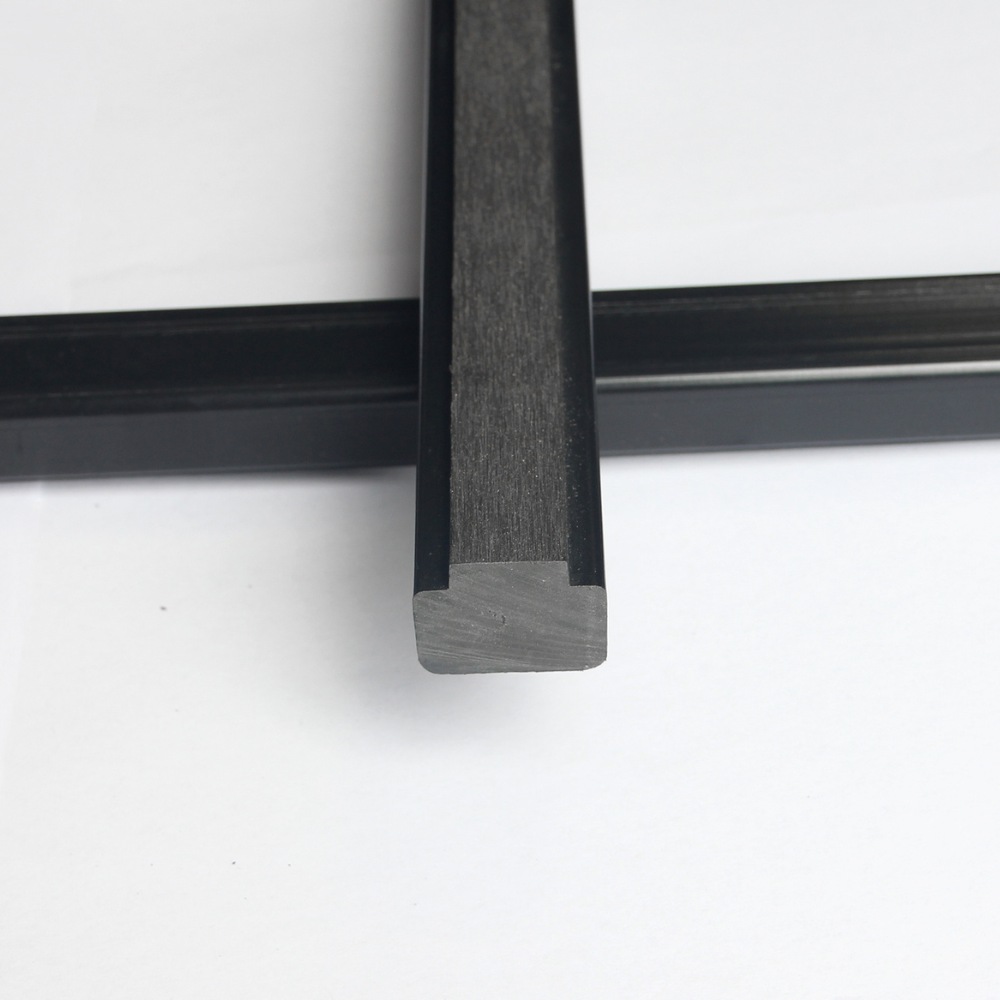WPC Sichtschutzzaun Nutleiste CALLANUT - 4 Stück à 92 cm
