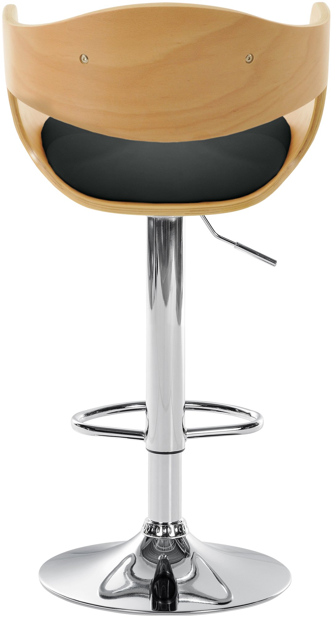 Barhocker Kingston C, natura/schwarz