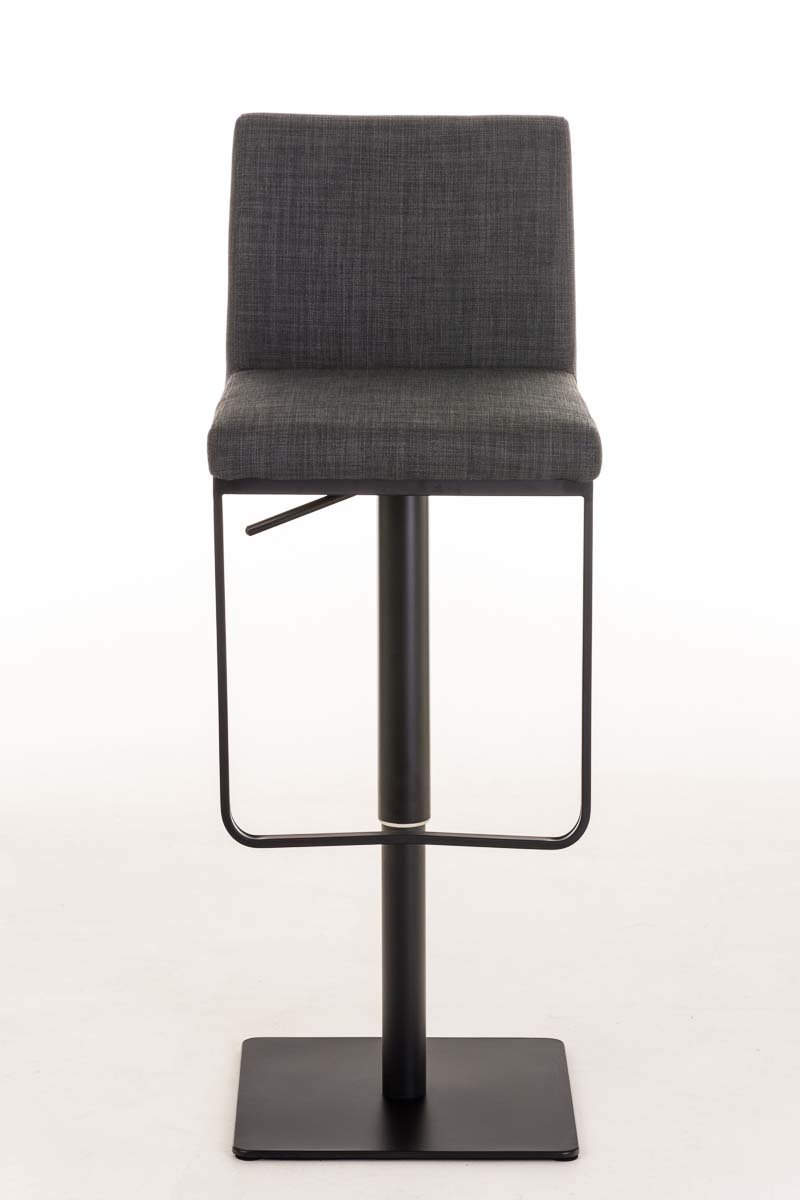 Barhocker Panama B Stoff, dunkelgrau