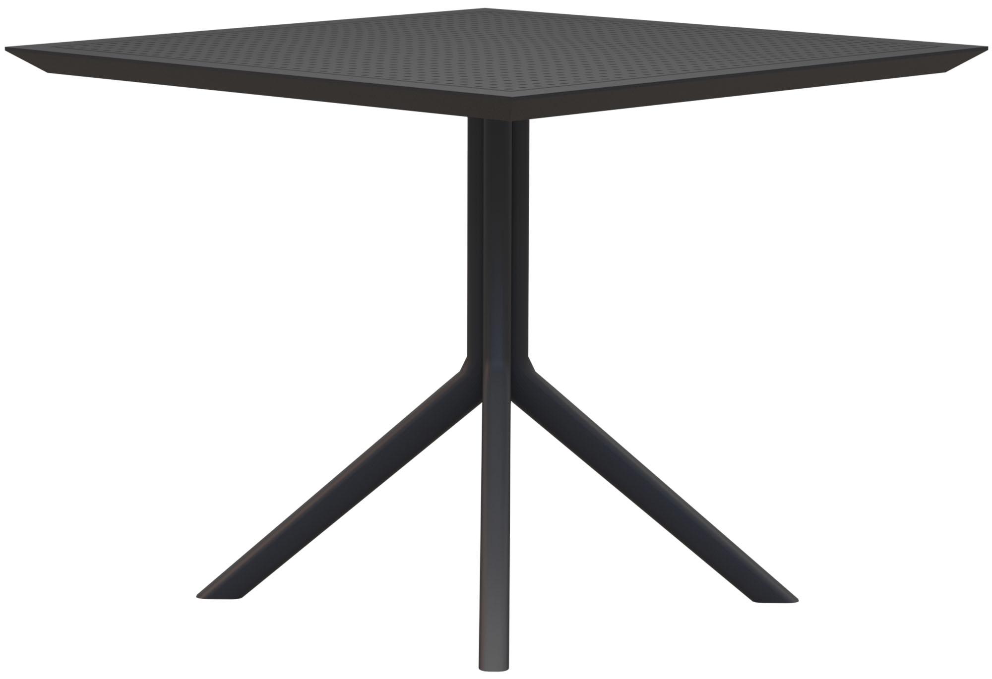 Tisch Sky 80 cm, schwarz