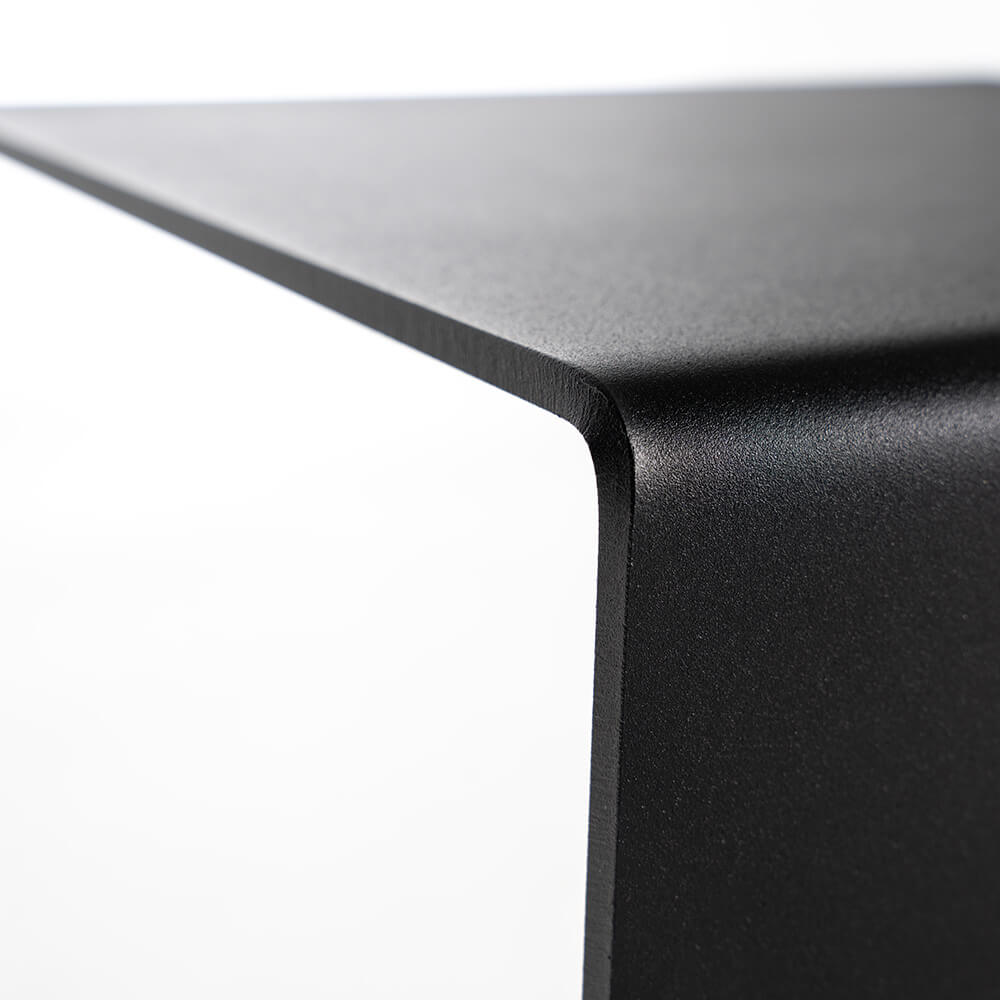 Beistelltisch aus Metall KALEA - Schwarz Made in Germany