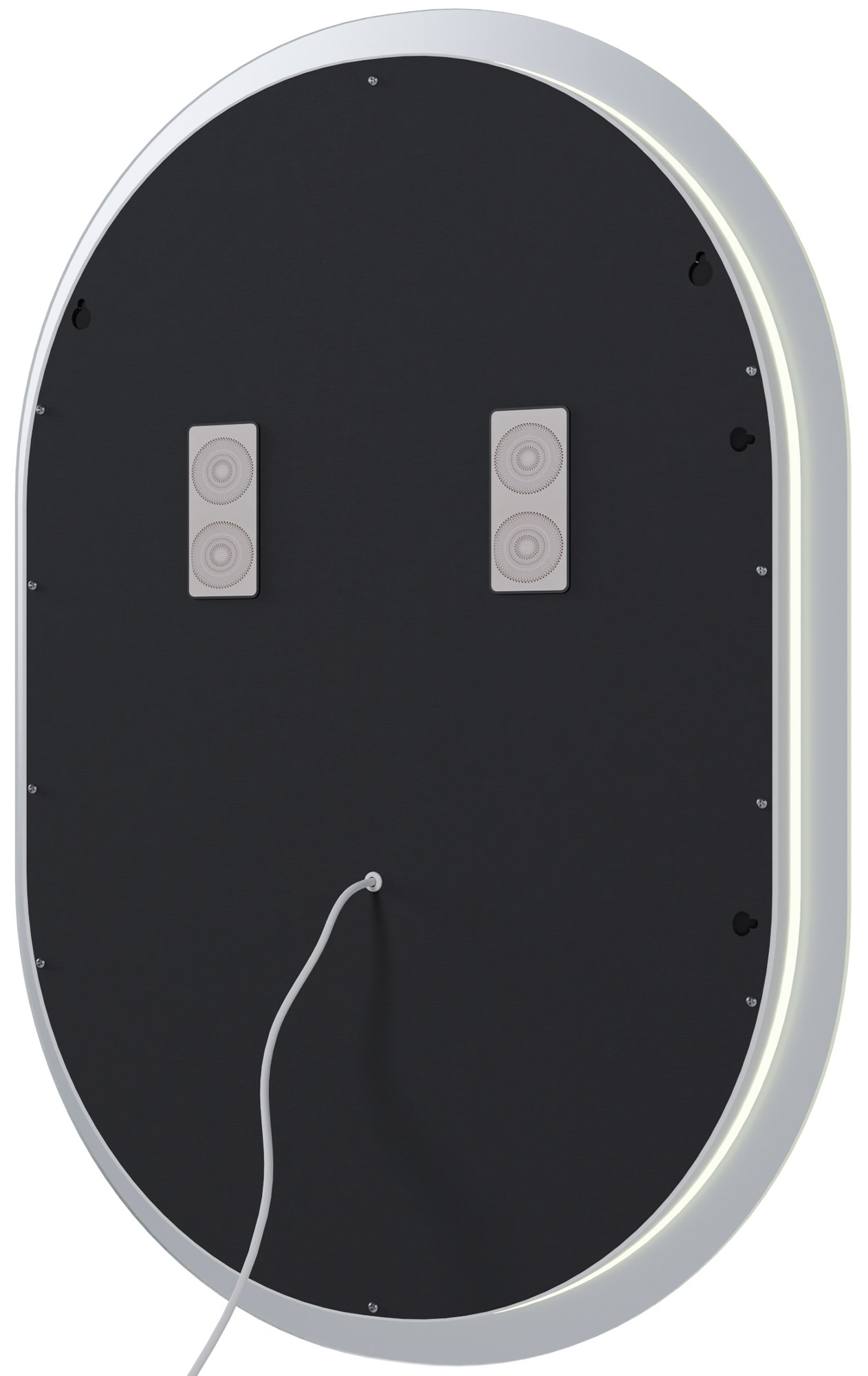 Badspiegel Karishma 70x50 mit Bluetooth, klarglas