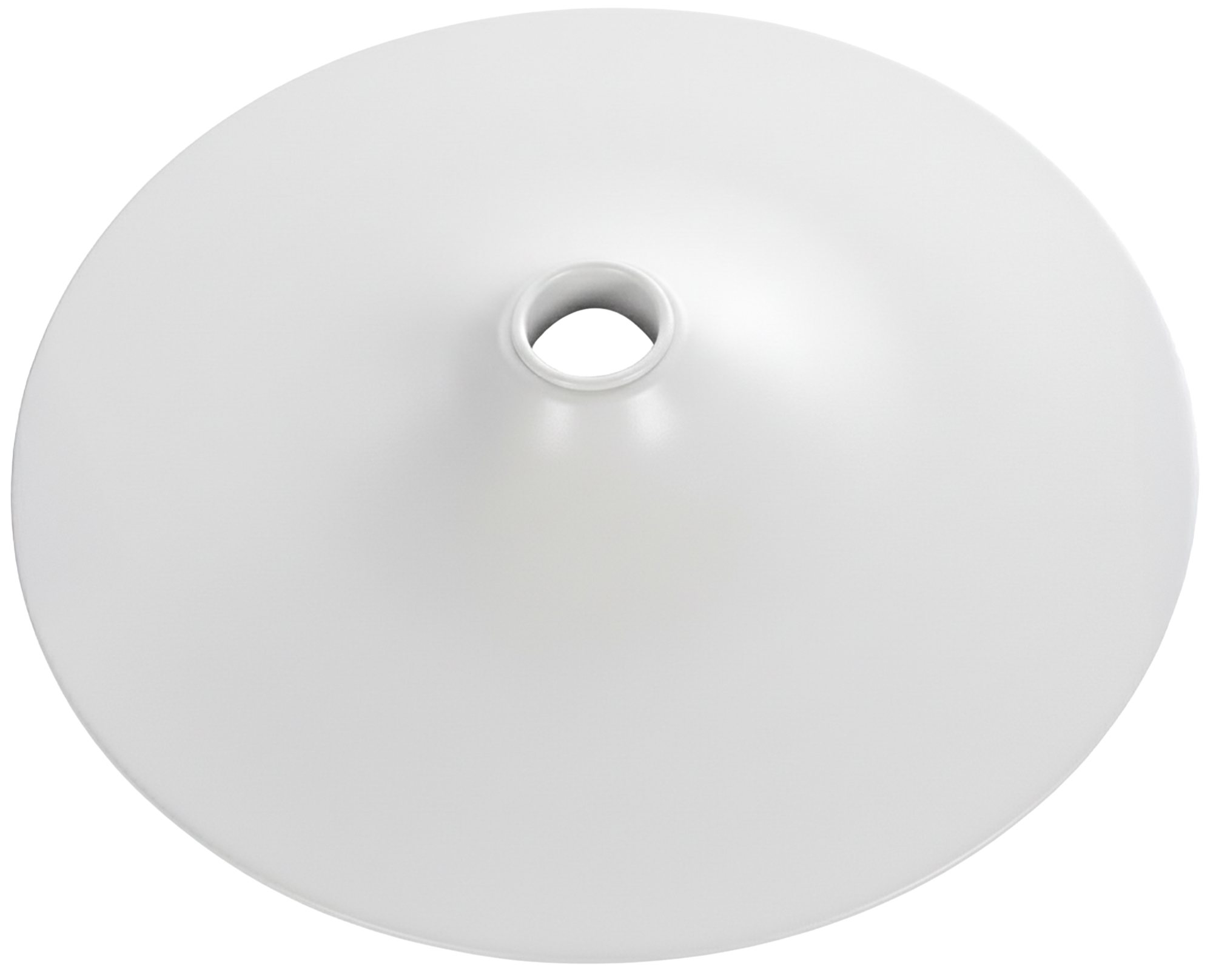 Bodenteller 38,5 cm, weiß