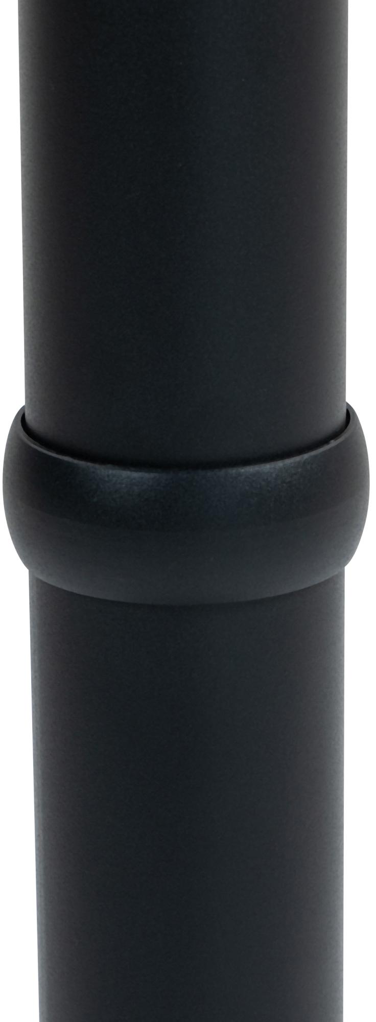 Stehtisch Hereford rund 75 cm, schwarz/schwarz