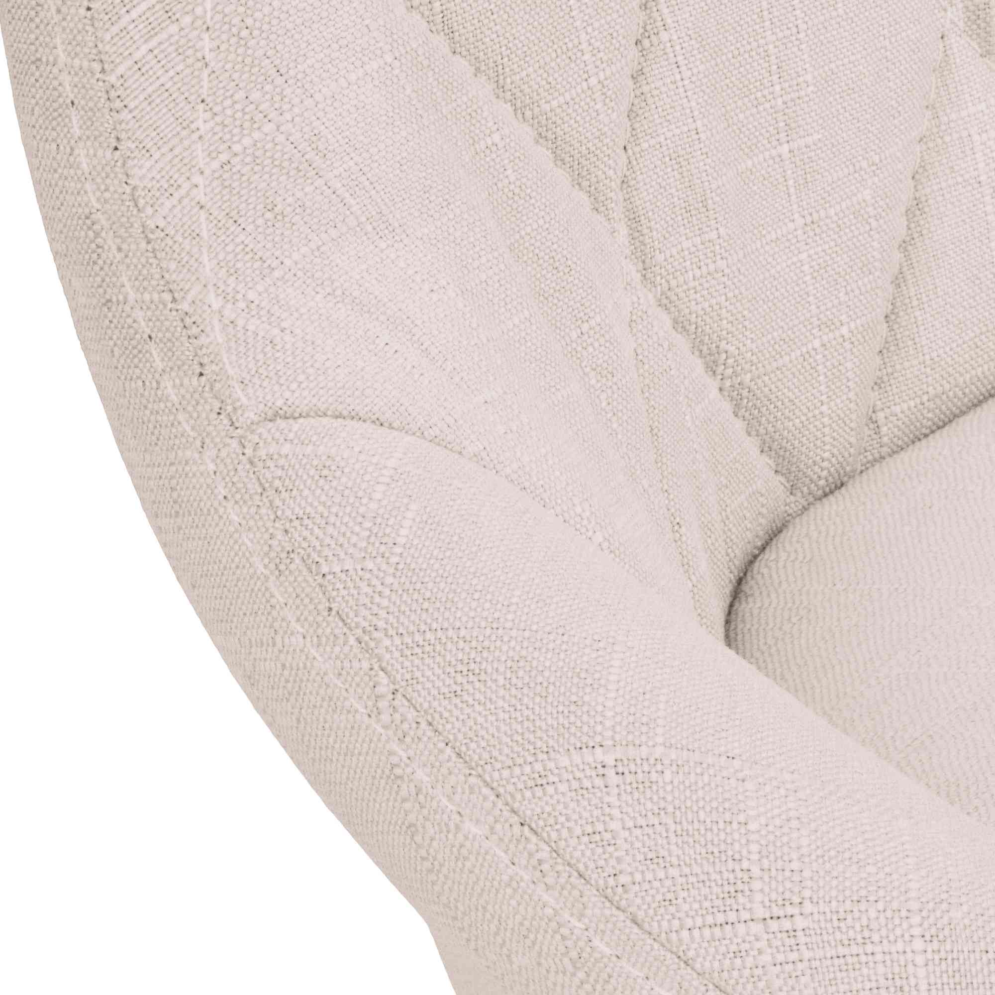 Barhocker Lazio Stoff chrom, creme