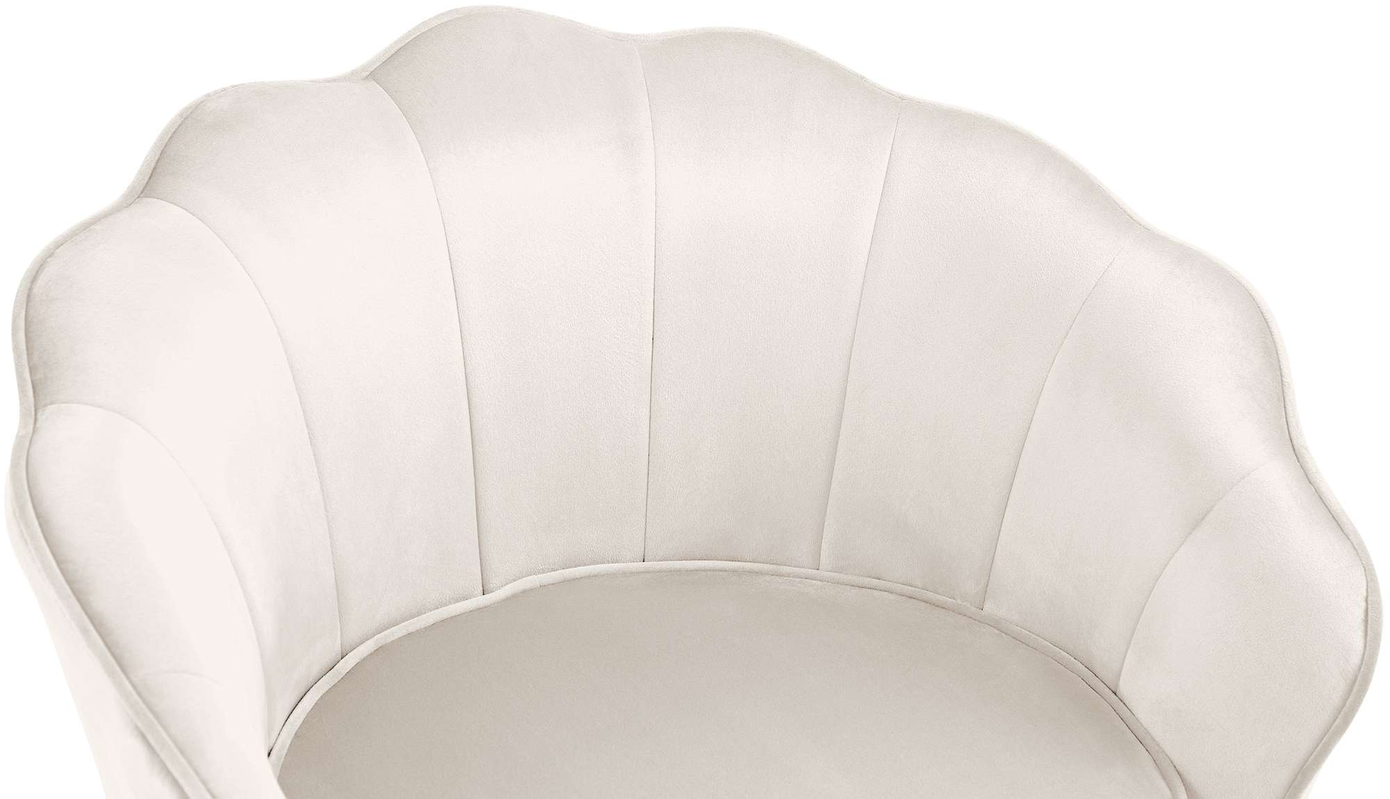 Stuhl Rosita Samt, creme