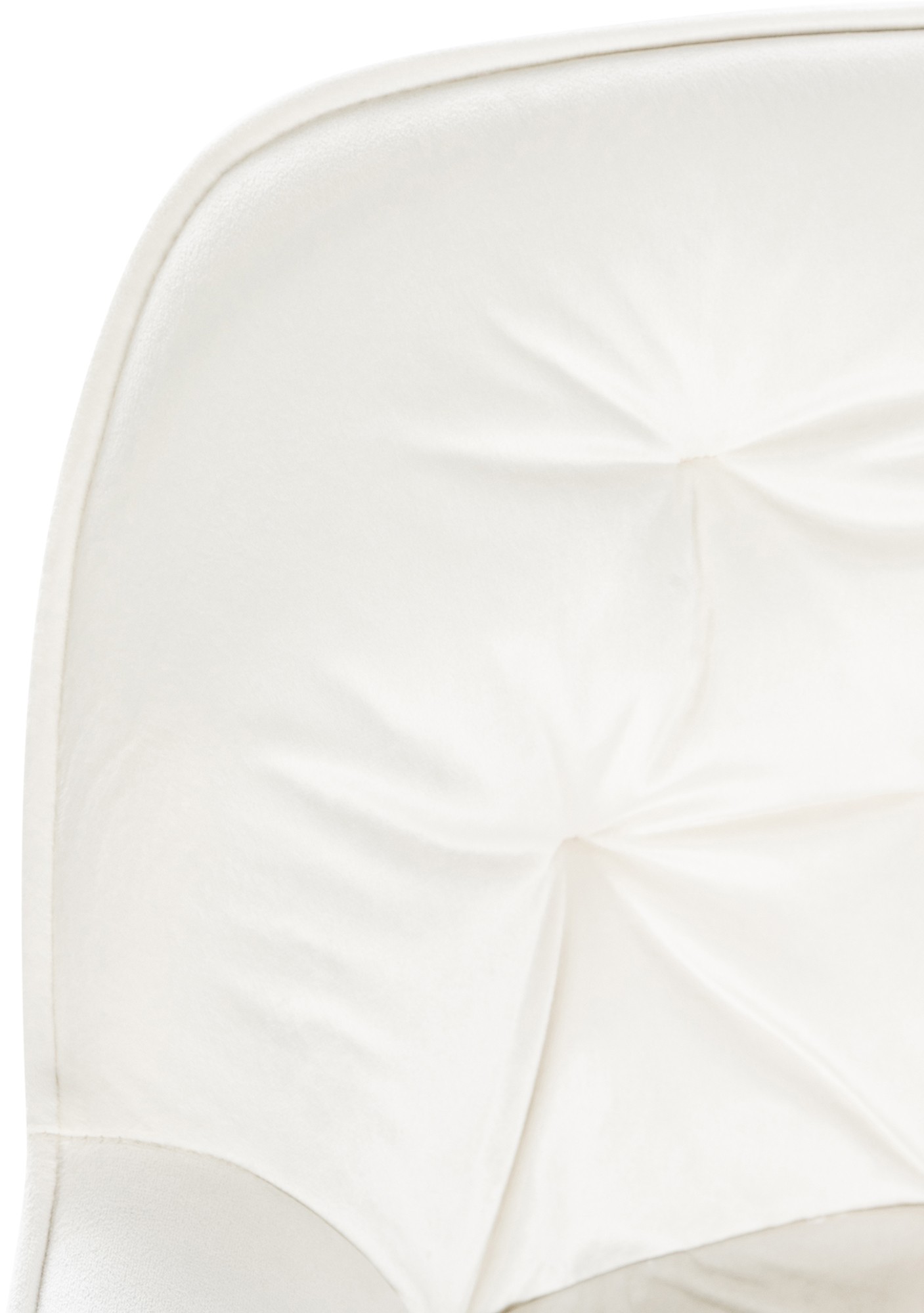 Barhocker Gibson 76 Samt, creme