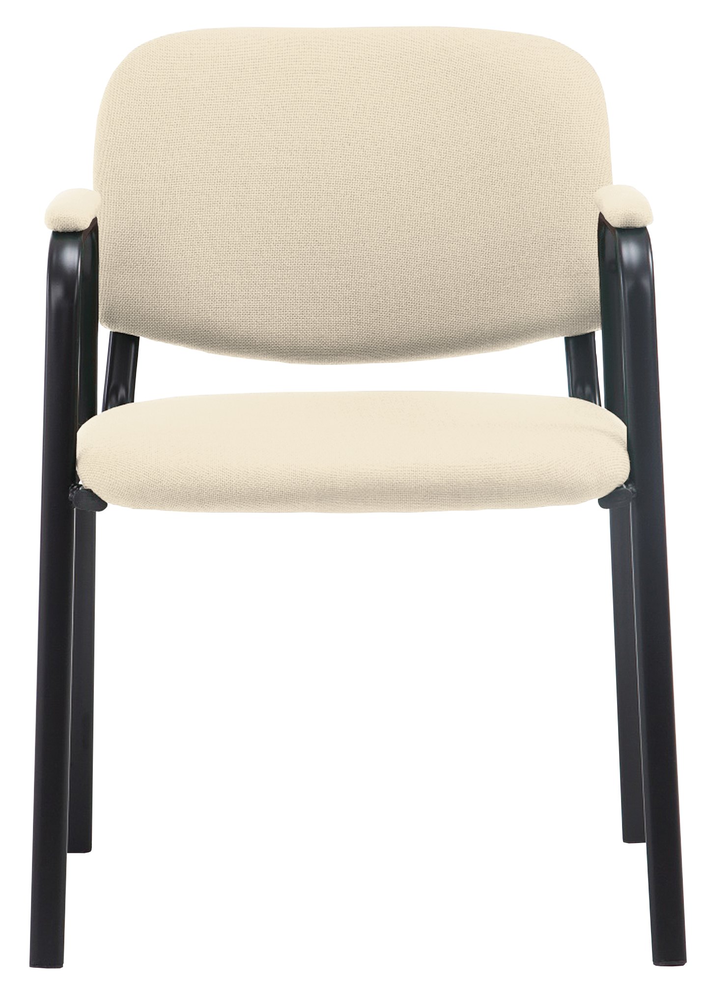 Besucherstuhl Ken PRO Stoff, creme