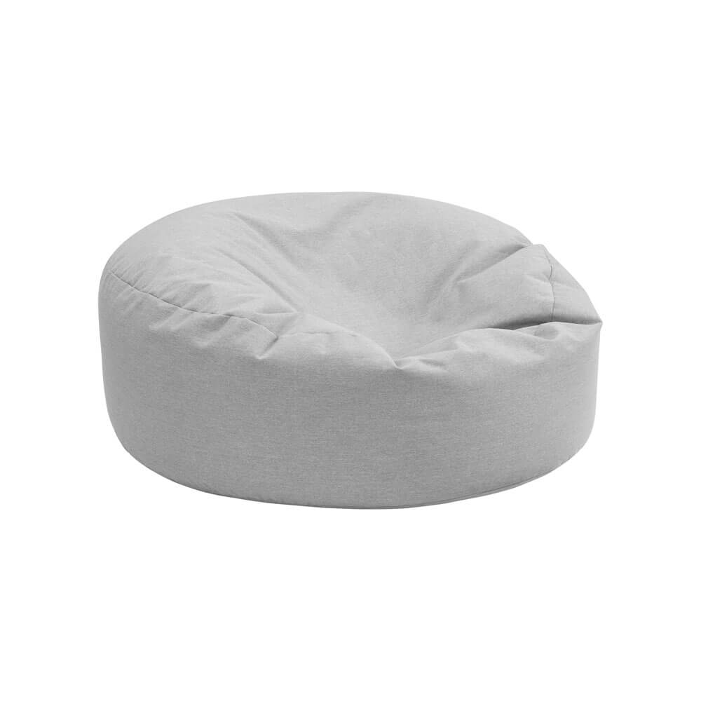 XXL Outdoor Sitzsack CLOUD mit Hocker - Hellgrau