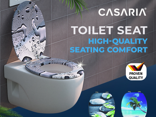 Toilettensitz Waterdrops mit Absenkautomatik