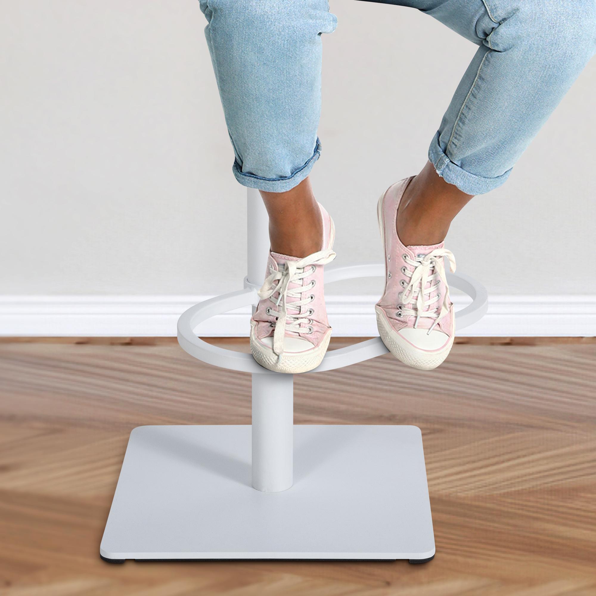 Barhocker Damaso W Stoff, grau