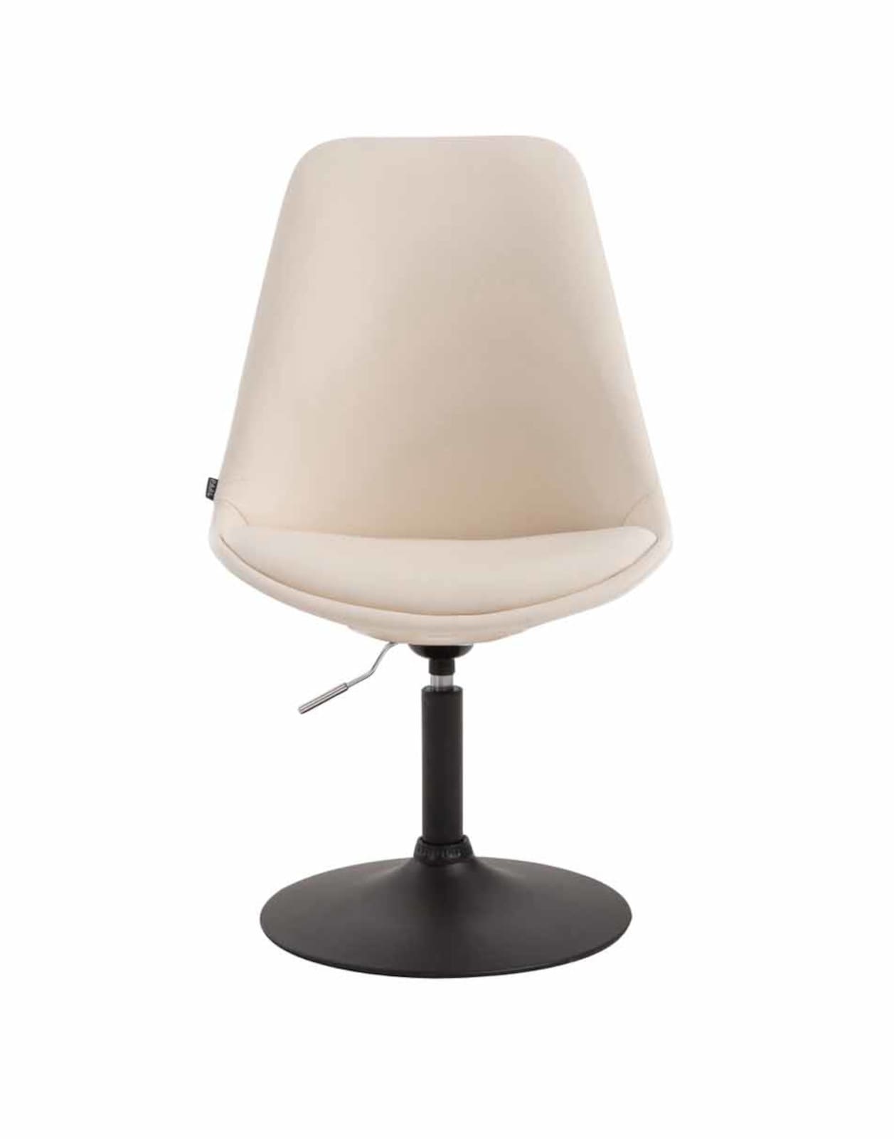 4er Set Esszimmerstühle Maverick B Kunstleder, creme