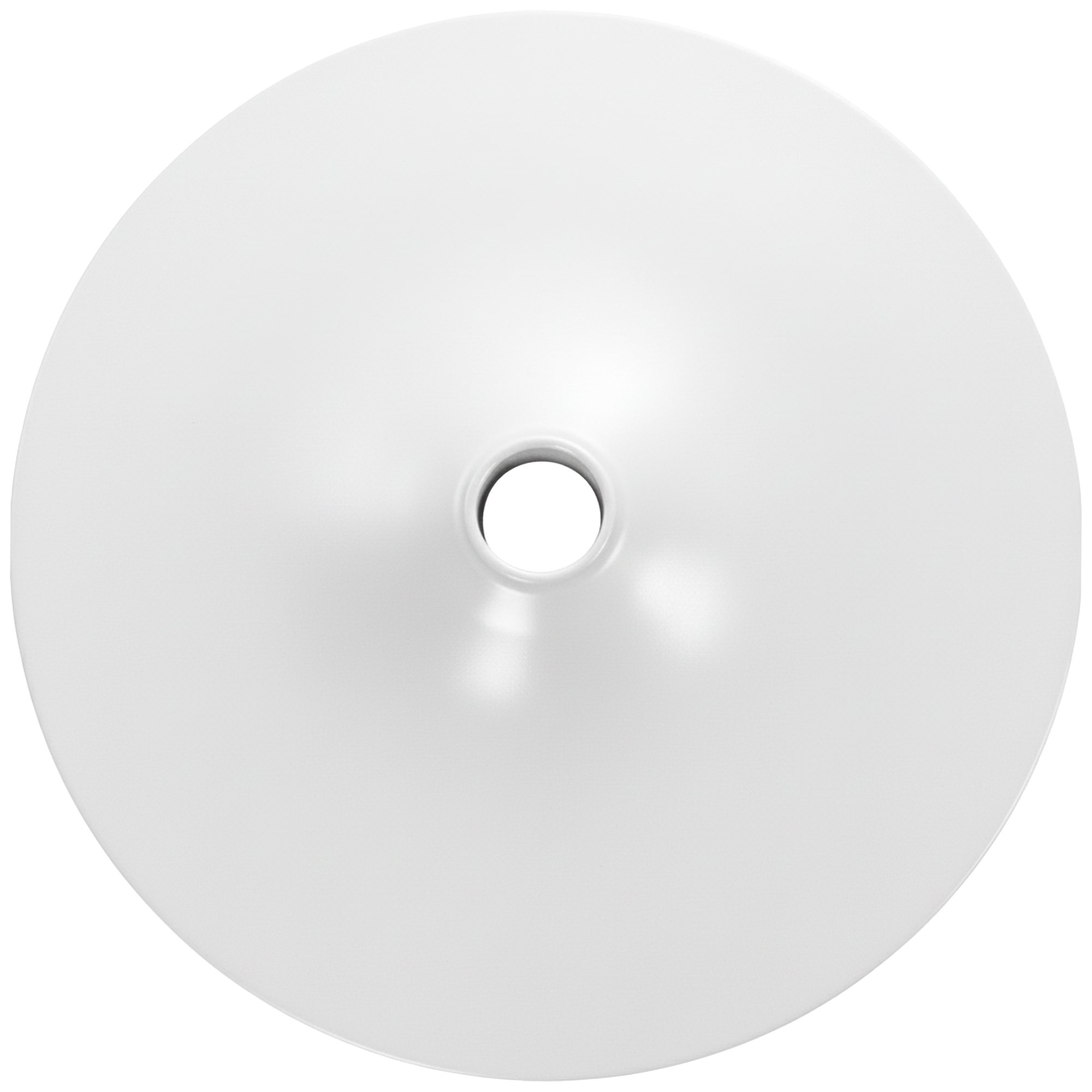 Bodenteller 38,5 cm, weiß