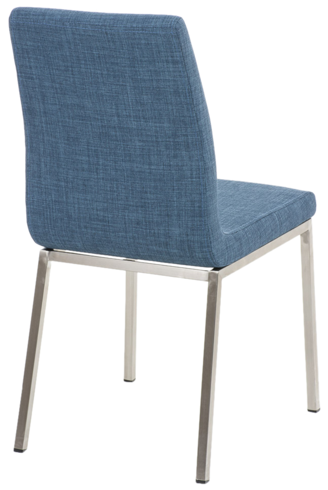 2er Set Esszimmerstühle Colmar Stoff, blau