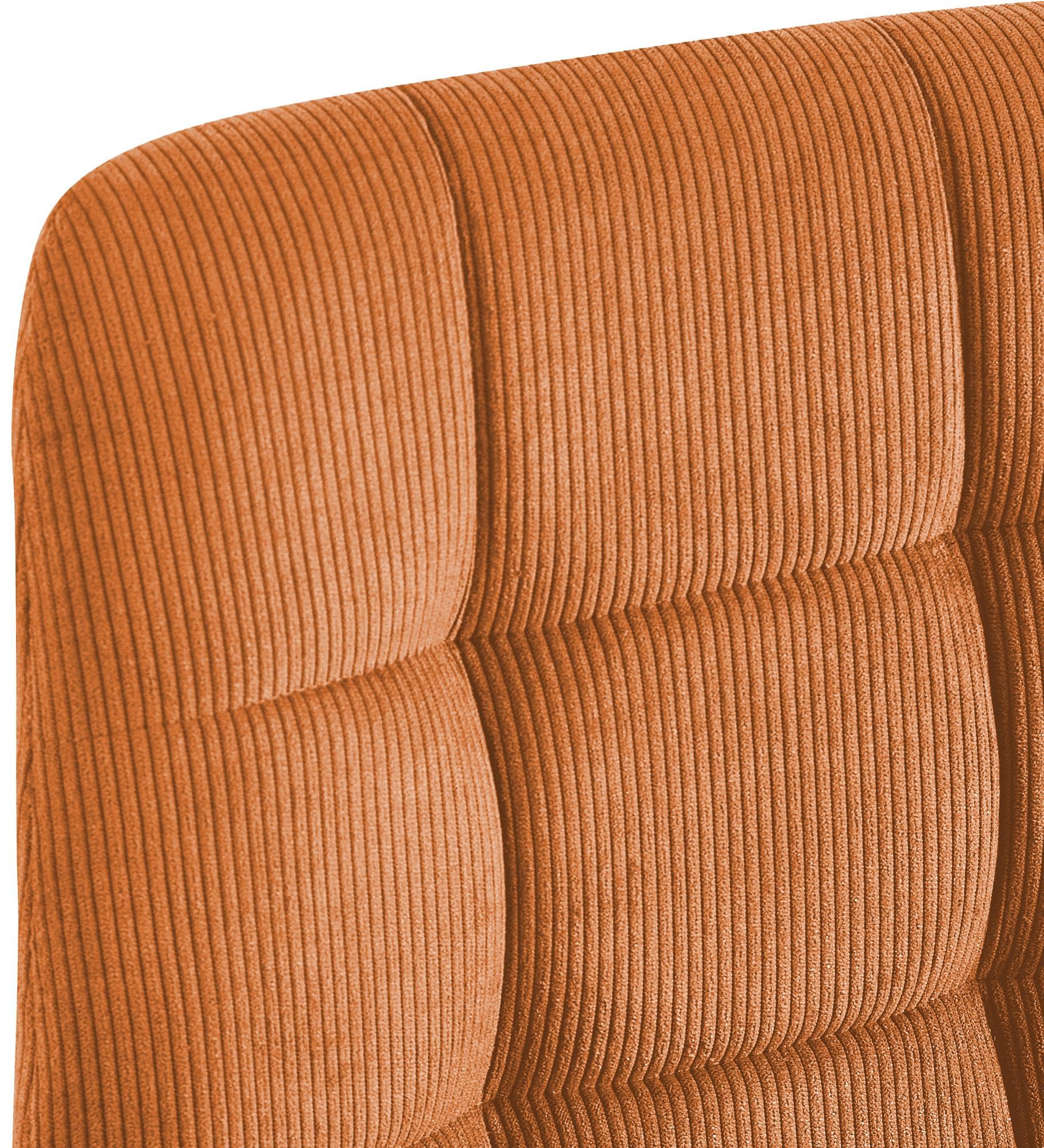 4er Set Esszimmerstuhl Tilde Cord, orange