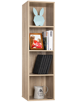 Bücherregal Skylar Eiche 106x30x30cm