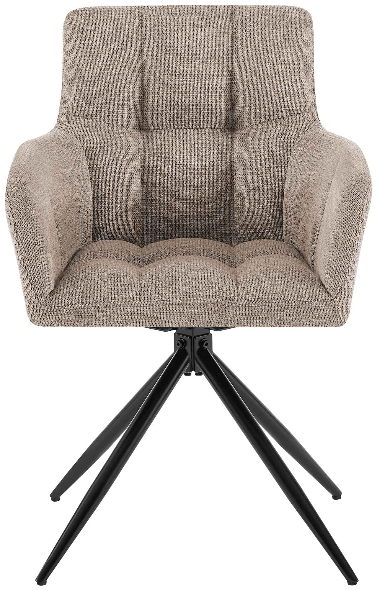 Esszimmerstuhl Jonah Stoff, taupe