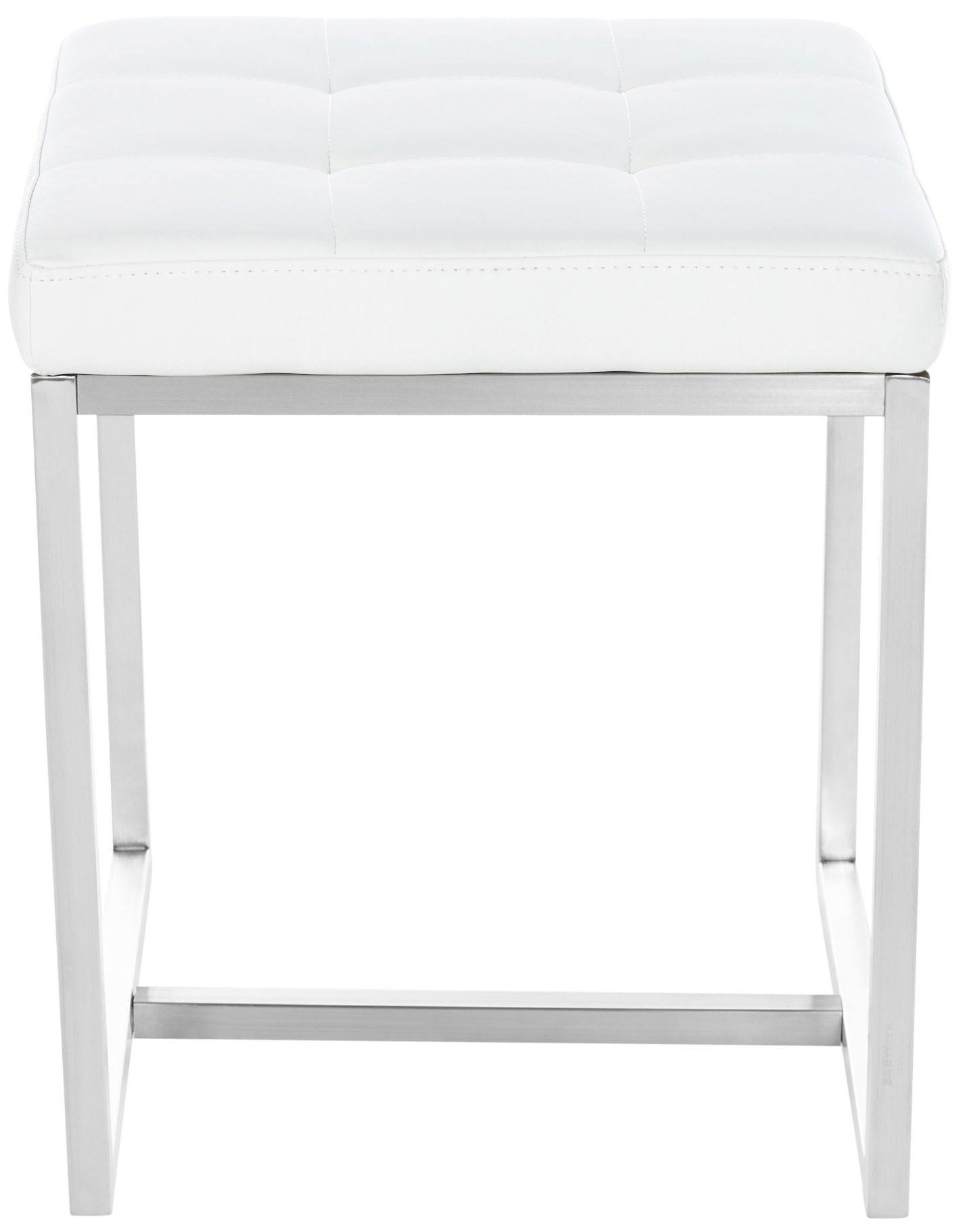 2er Set Sitzhocker Barci, weiß